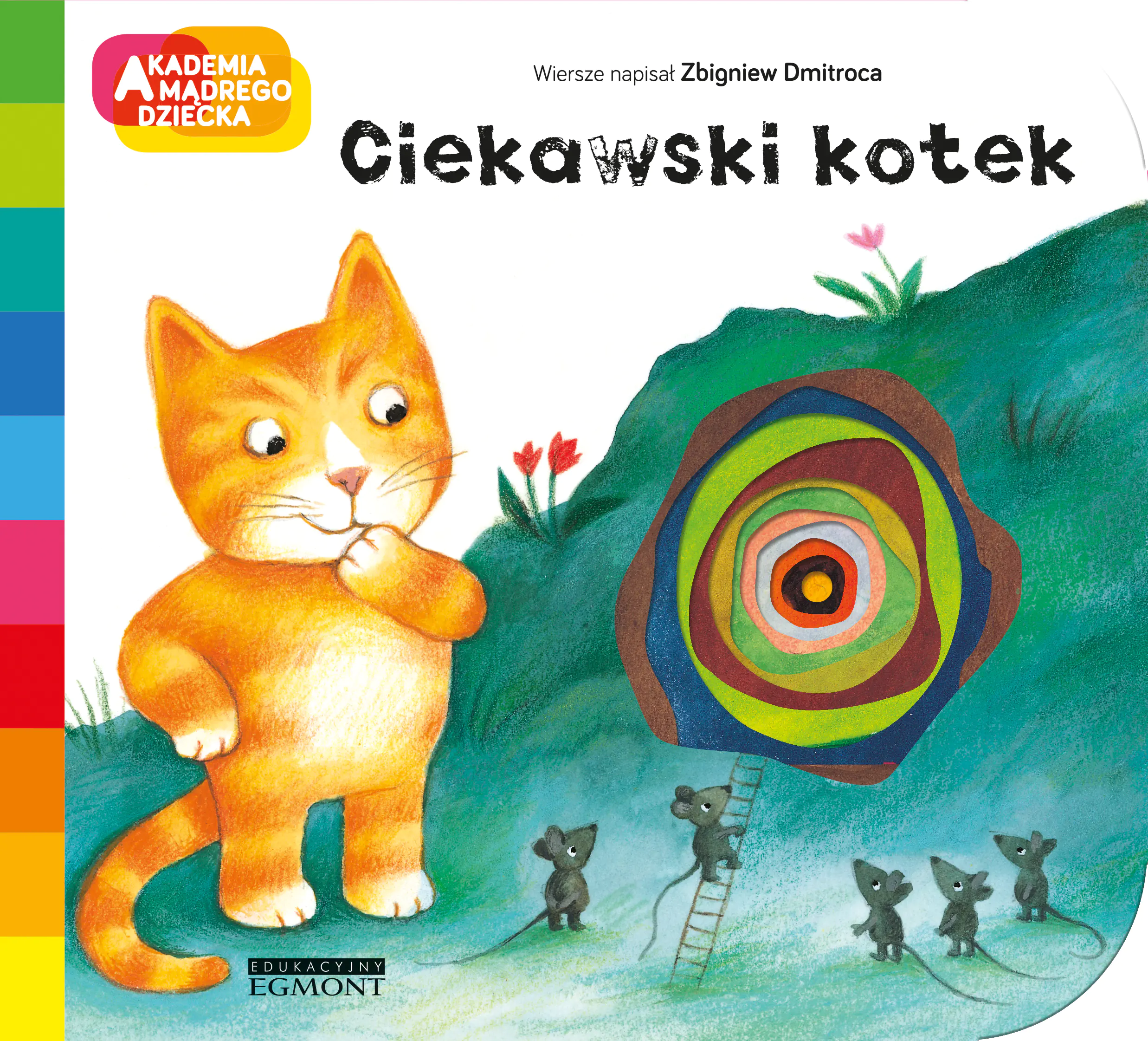 Książka - Ciekawski kotek. A to ciekawe. Akademia mądrego dziecka