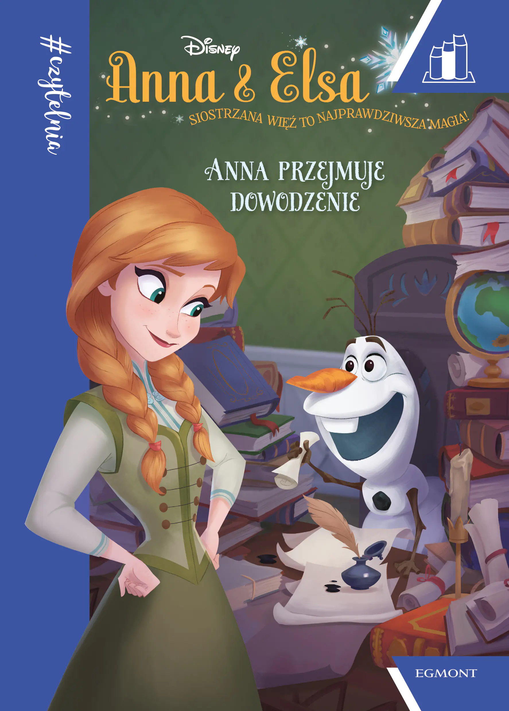 Książka - Anna przejmuje dowodzenie. #Czytelnia