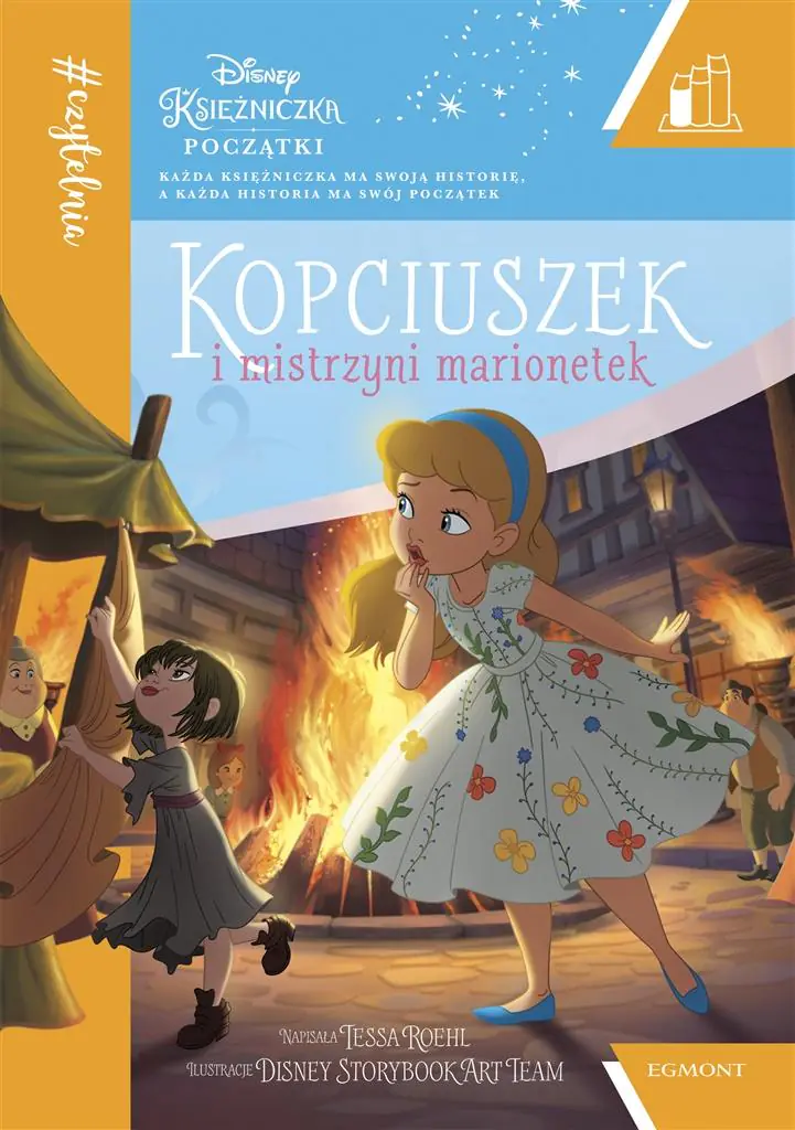 Książka - Kopciuszek i mistrzyni marionetek. #Czytelnia