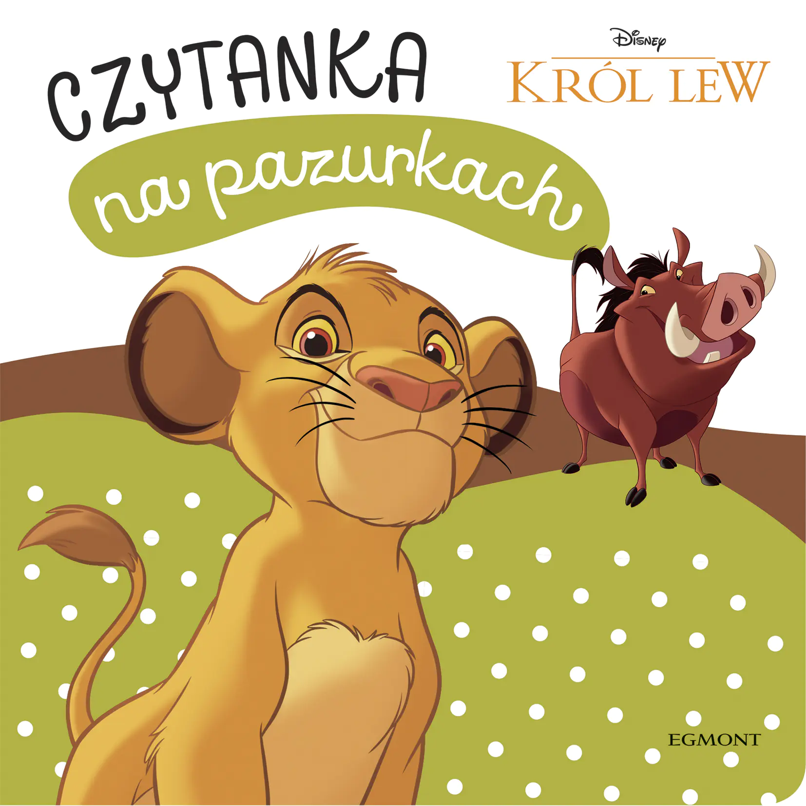 Książka - Król Lew. Czytanka na pazurkach