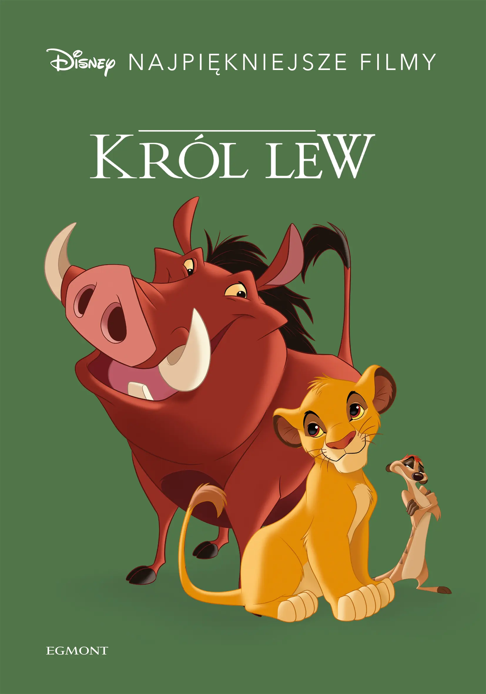 Książka - Król Lew. Disney. Najpiękniejsze filmy