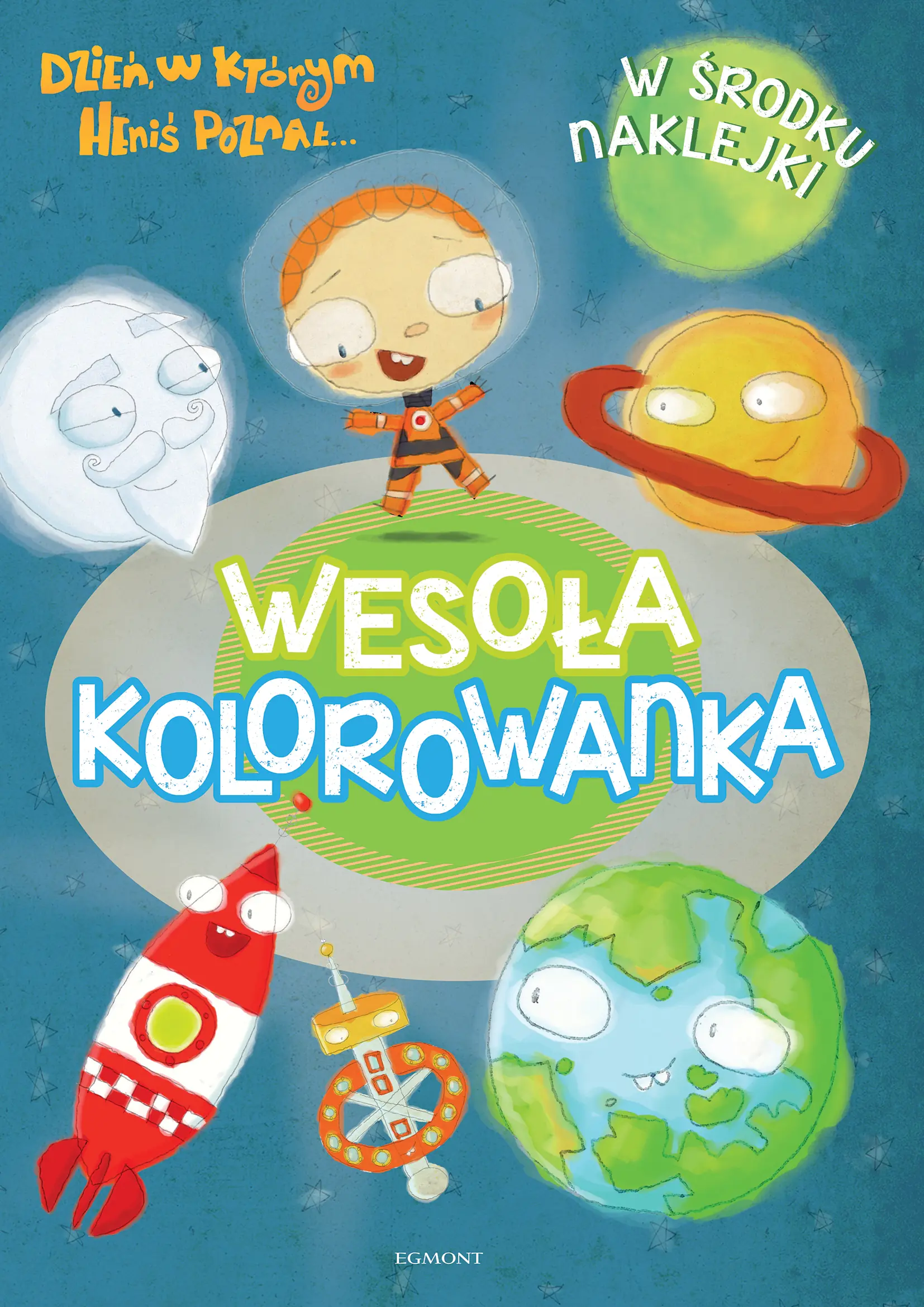 Książka - Heniś. Wesoła kolorowanka