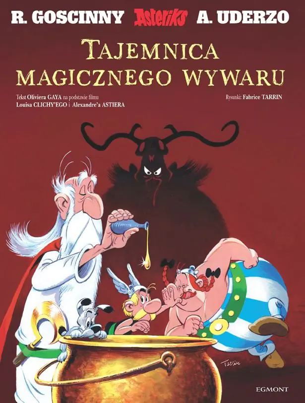 Książka - Tajemnica magicznego wywaru. Asteriks