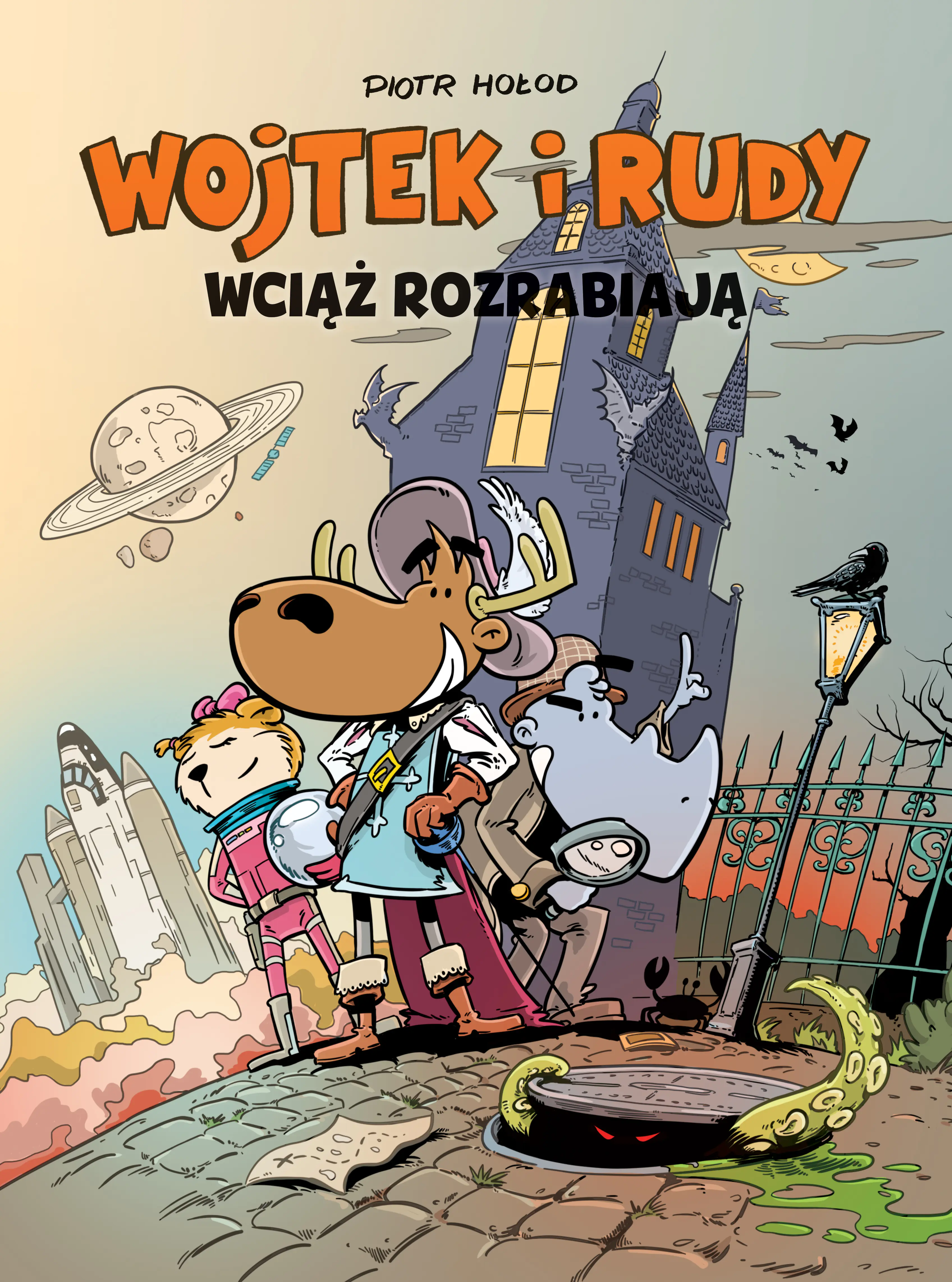 Książka - Wciąż rozrabiają. Wojtek i Rudy. Tom 3