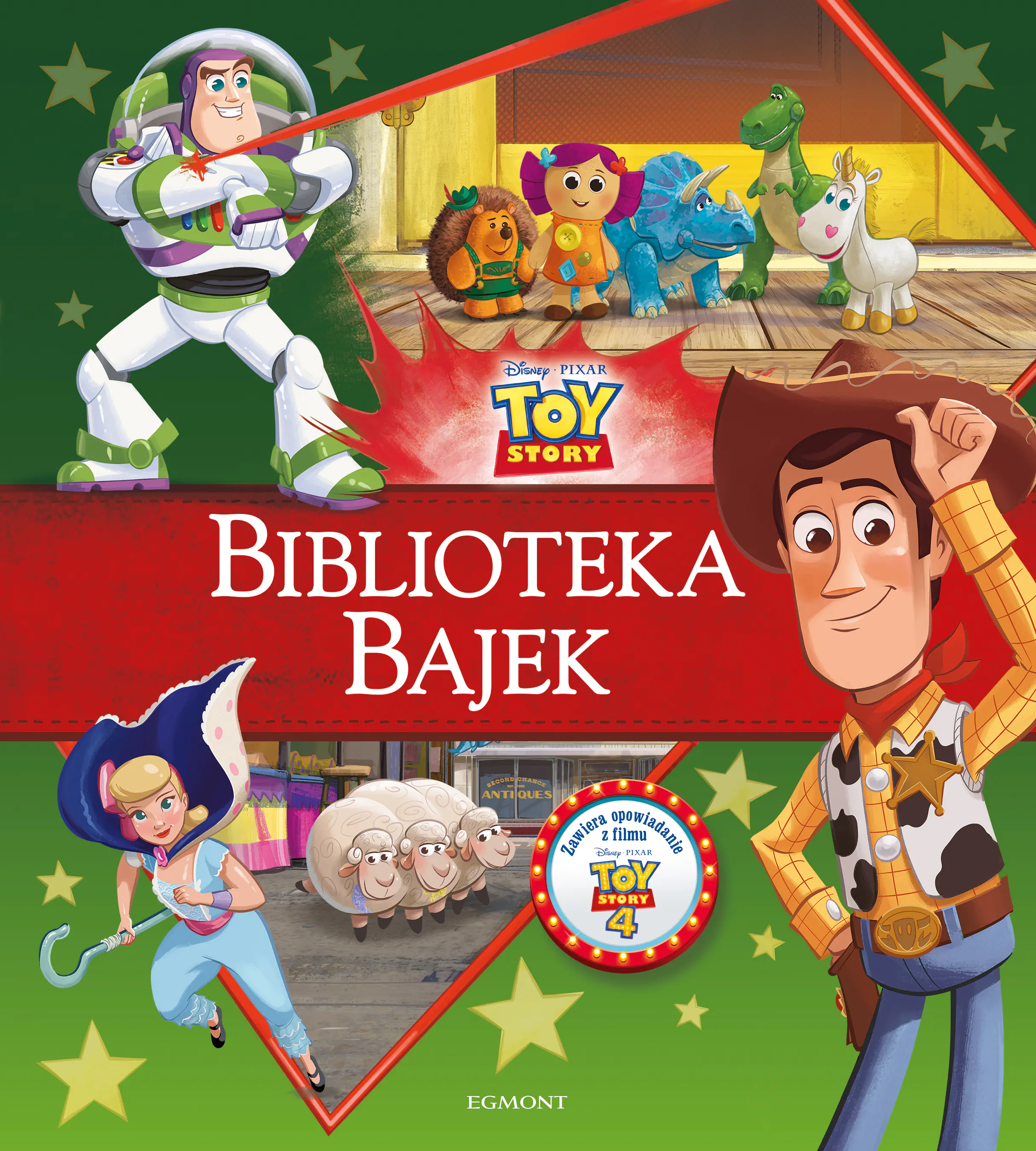 Książka - Toy Story. Biblioteka bajek