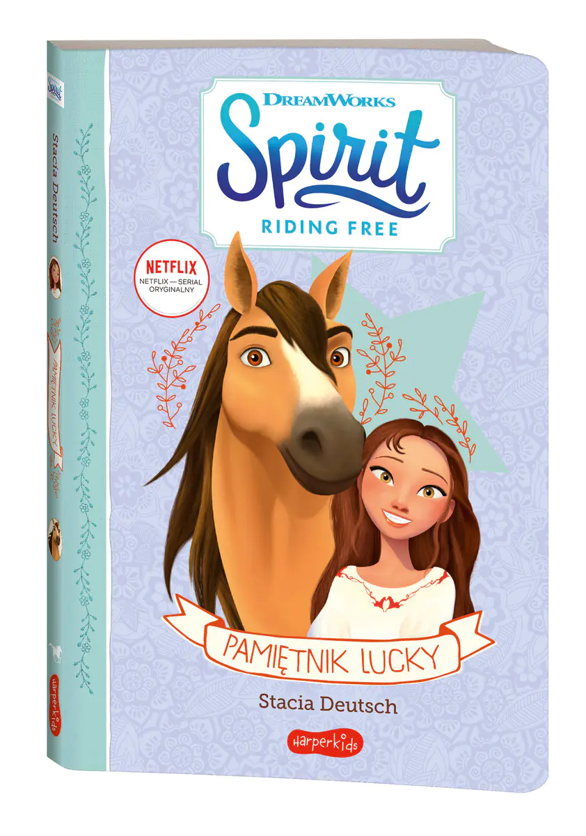 Książka - Pamiętnik Lucky. Spirit Riding Free