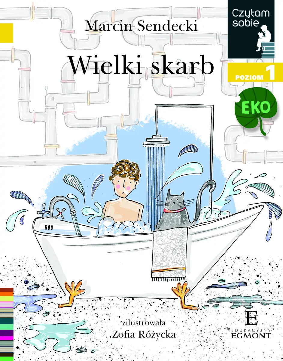 Książka - Czytam sobie Eko Wielki skarb Poziom 1