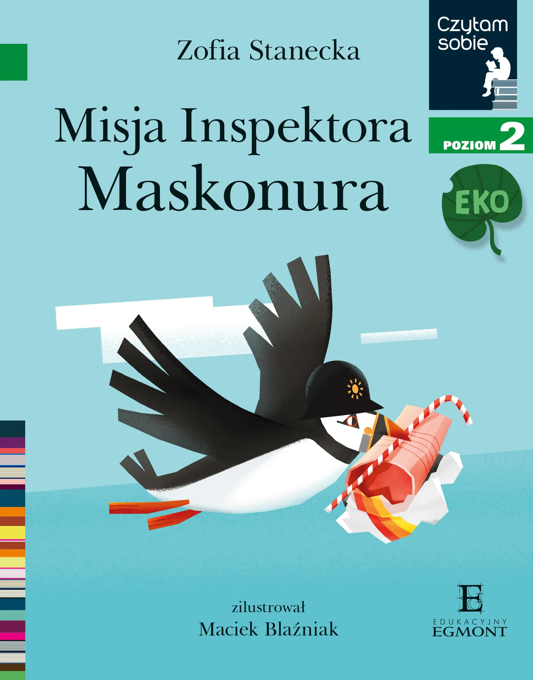 Książka - Czytam sobie Eko Misja inspektora Maskonura Poziom 2