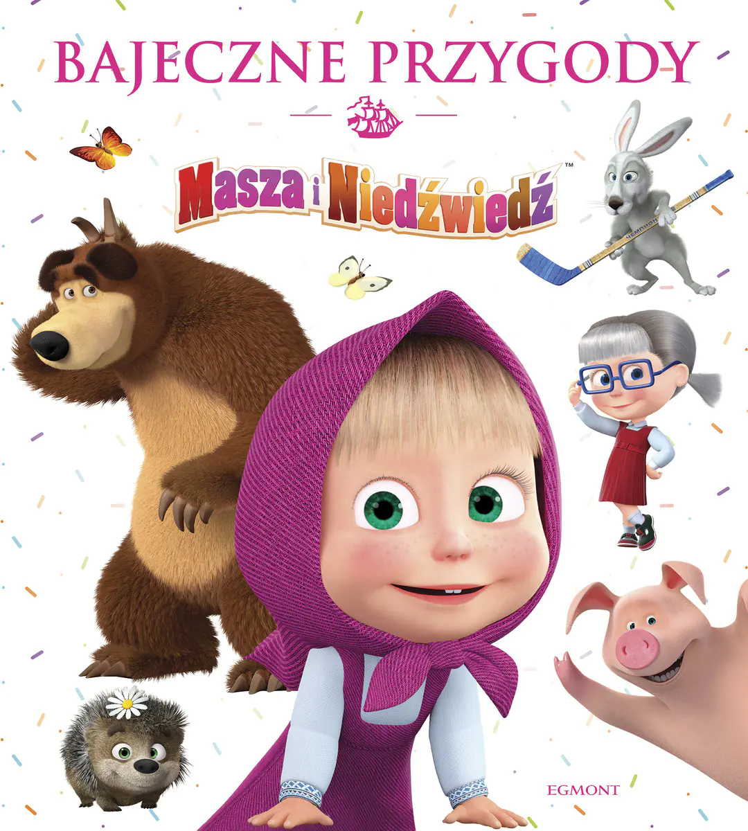 Książka - Masza i Niedźwiedź. Bajeczne przygody