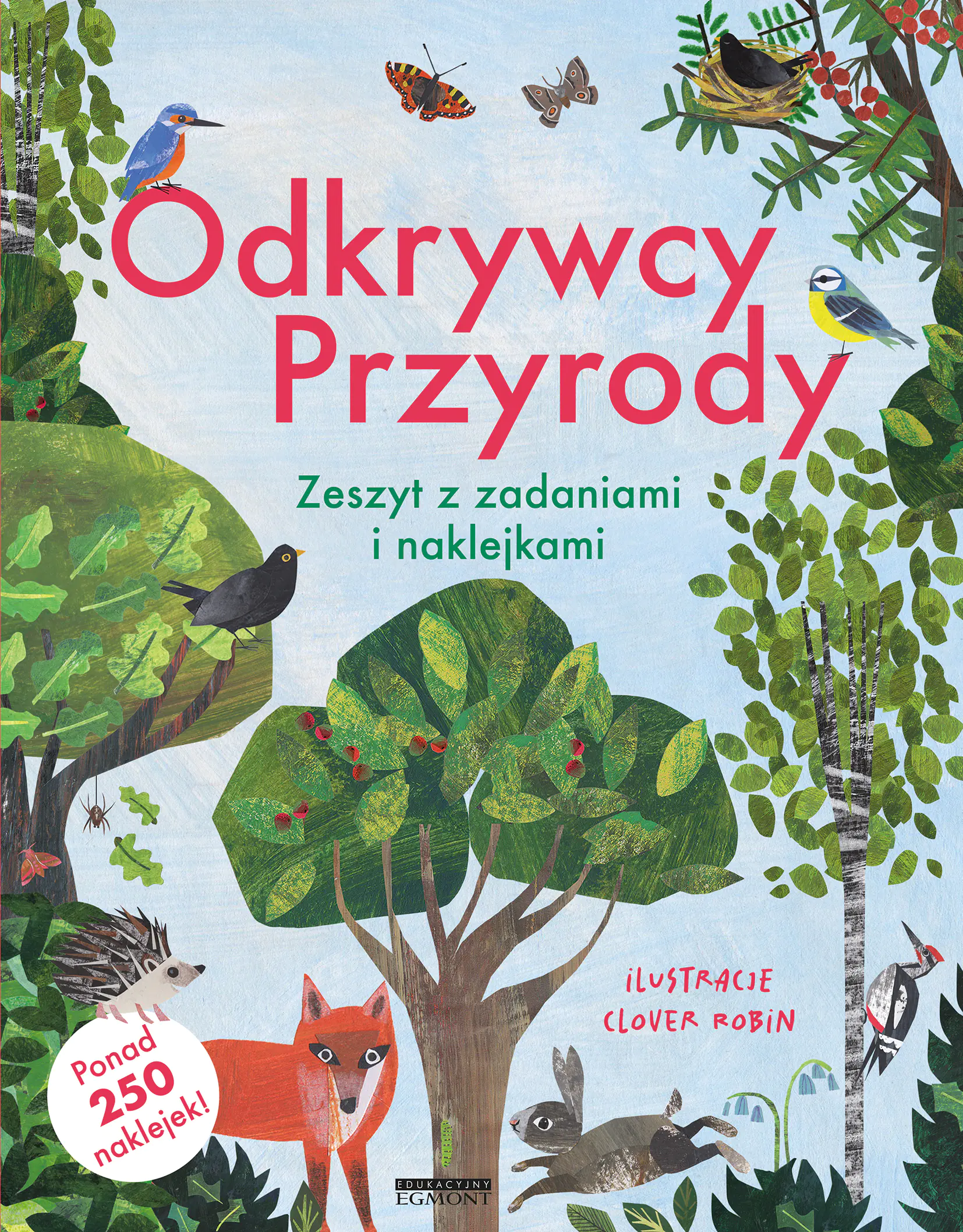 Książka - Odkrywcy przyrody. Zeszyt z zadaniami i naklejkami