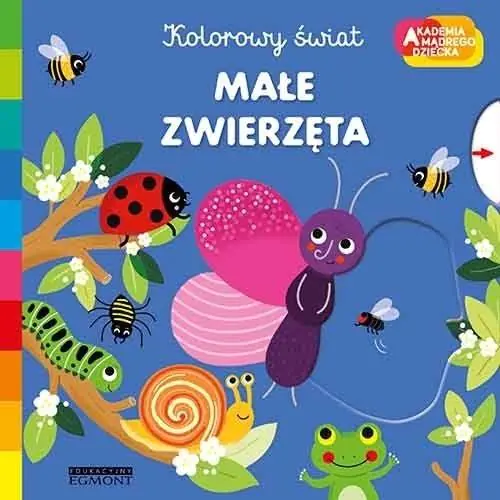 Książka - Małe zwierzęta. Akademia mądrego dziecka. Kolorowy świat