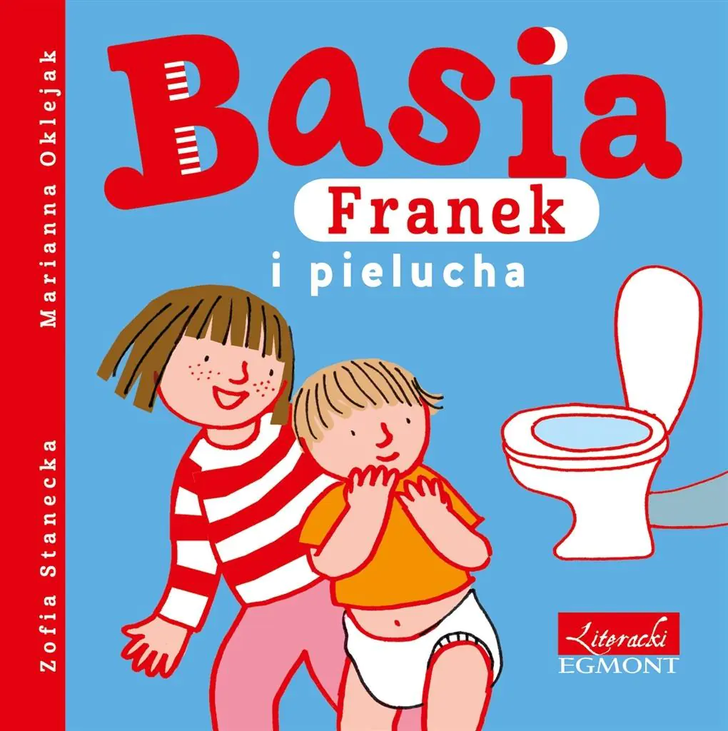 Książka - Basia, Franek i pielucha