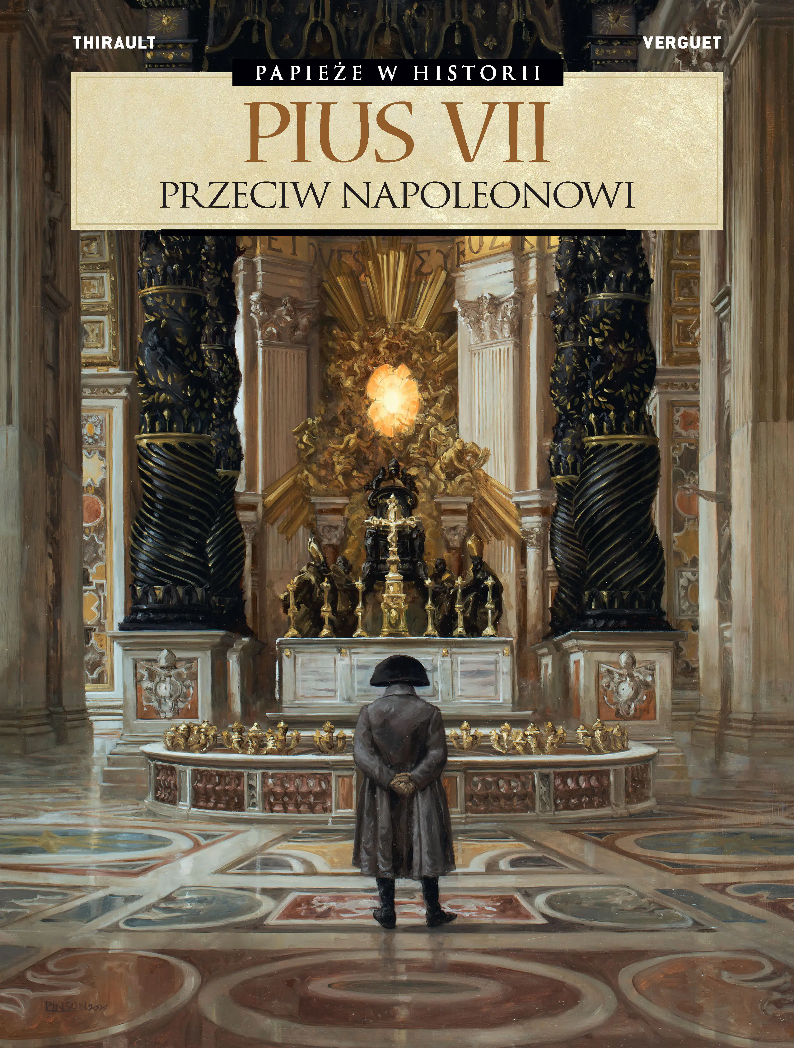 Książka - Pius VII. Przeciw Napoleonowi. Papieże w historii