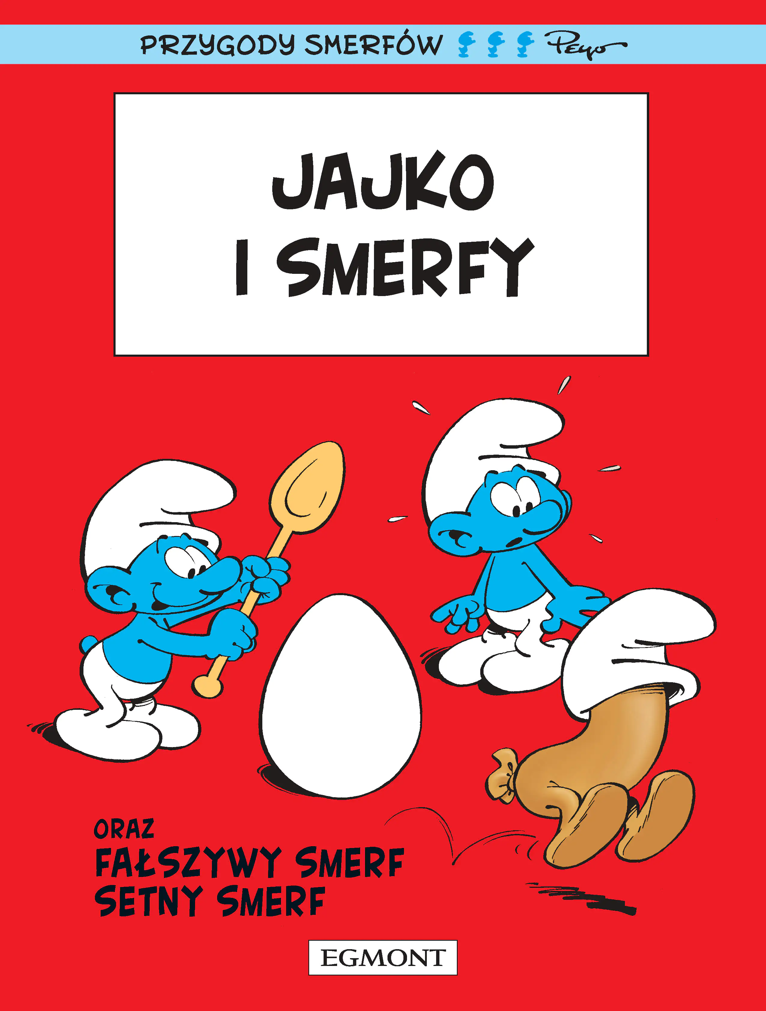Książka - Jajko i Smerfy. Smerfy