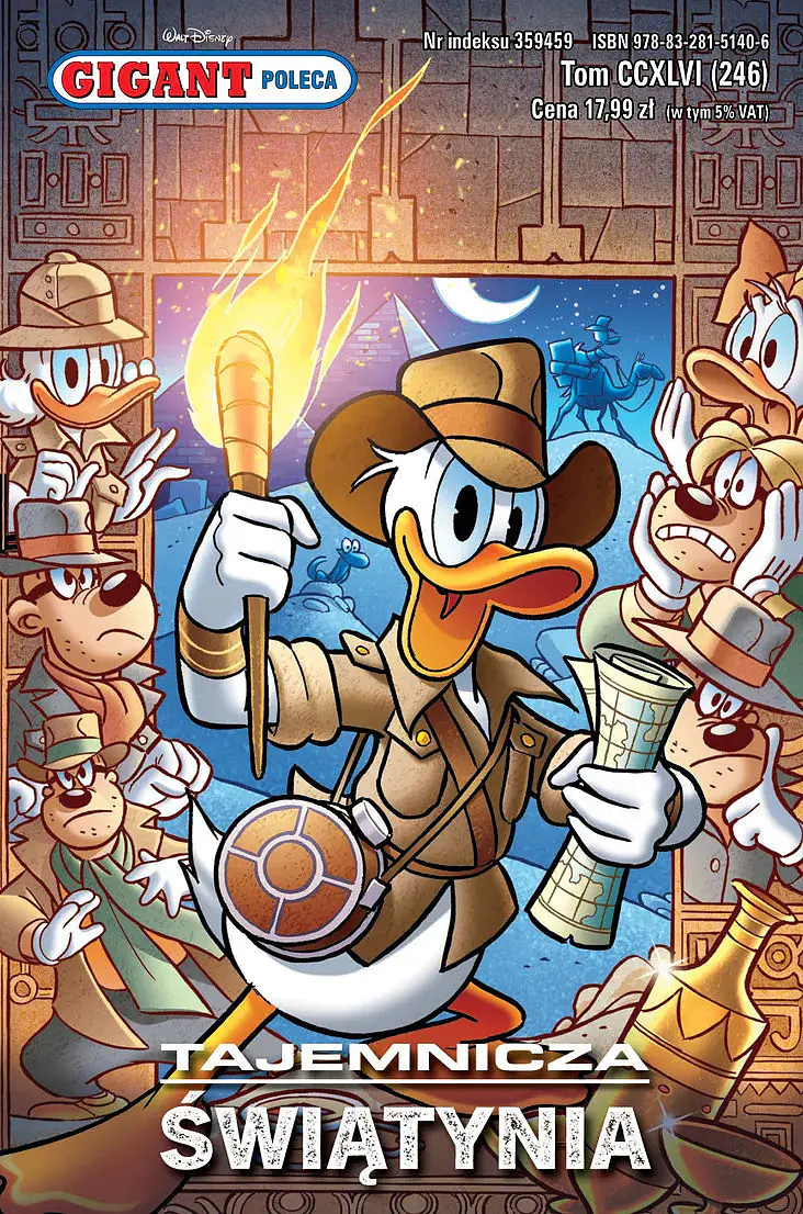 Książka - Gigant Poleca. Tajemnicza świątynia