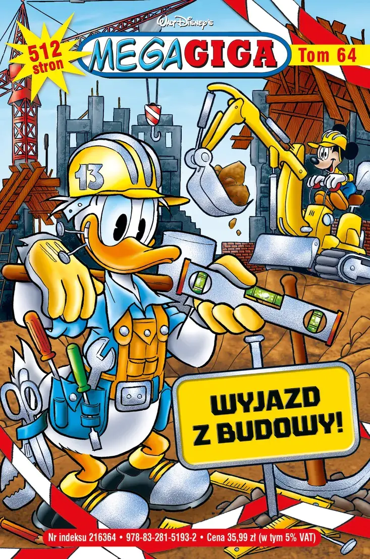 Książka - MegaGiga. Wyjazd z budowy. Tom 03/2024