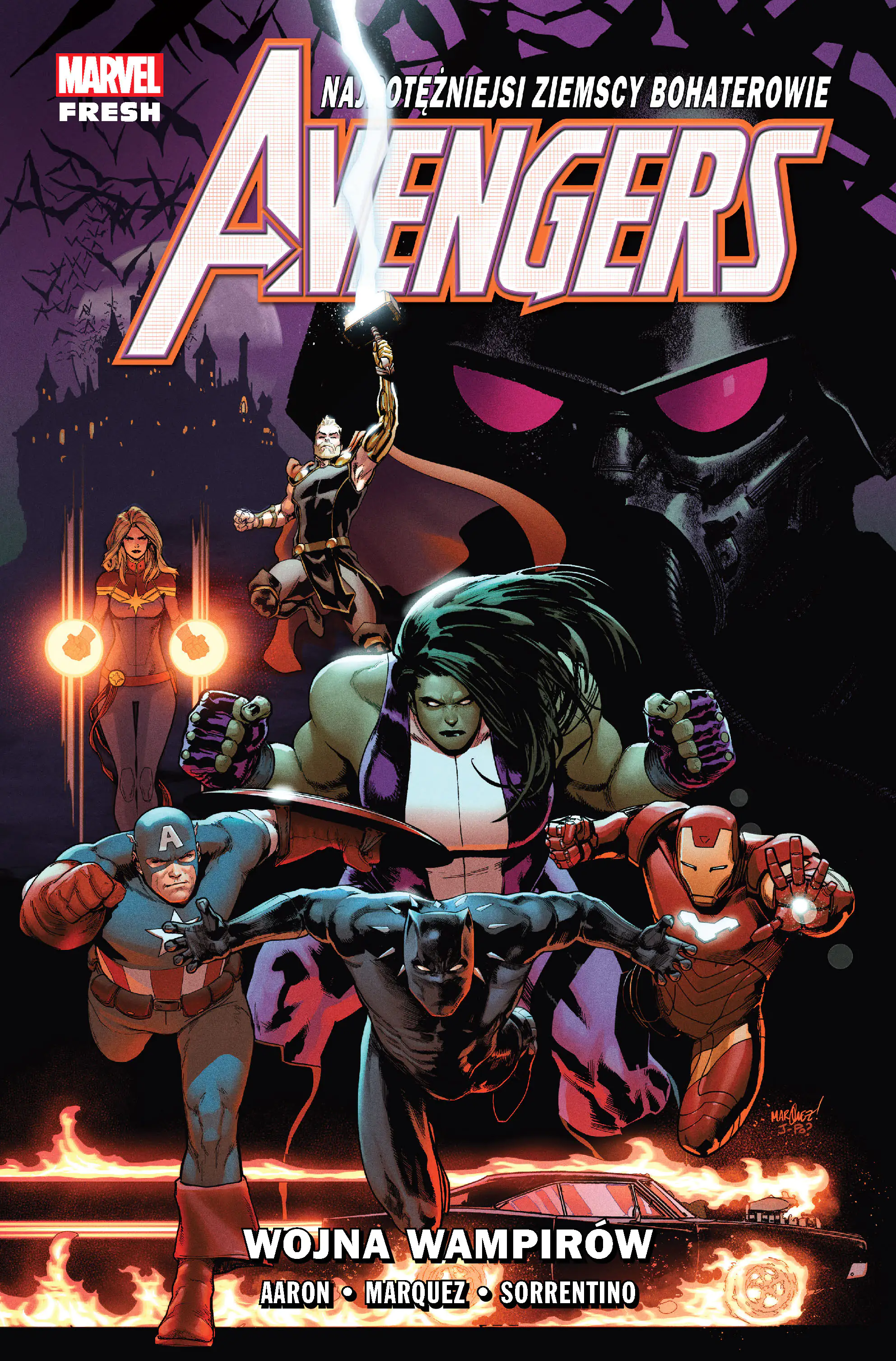 Książka - Wojna wampirów. Avengers. Tom 3