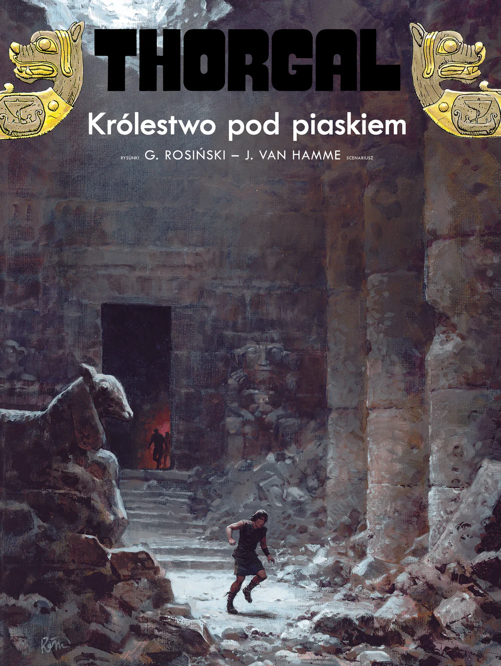 Książka - Królestwo pod piaskiem. Thorgal. Tom 26