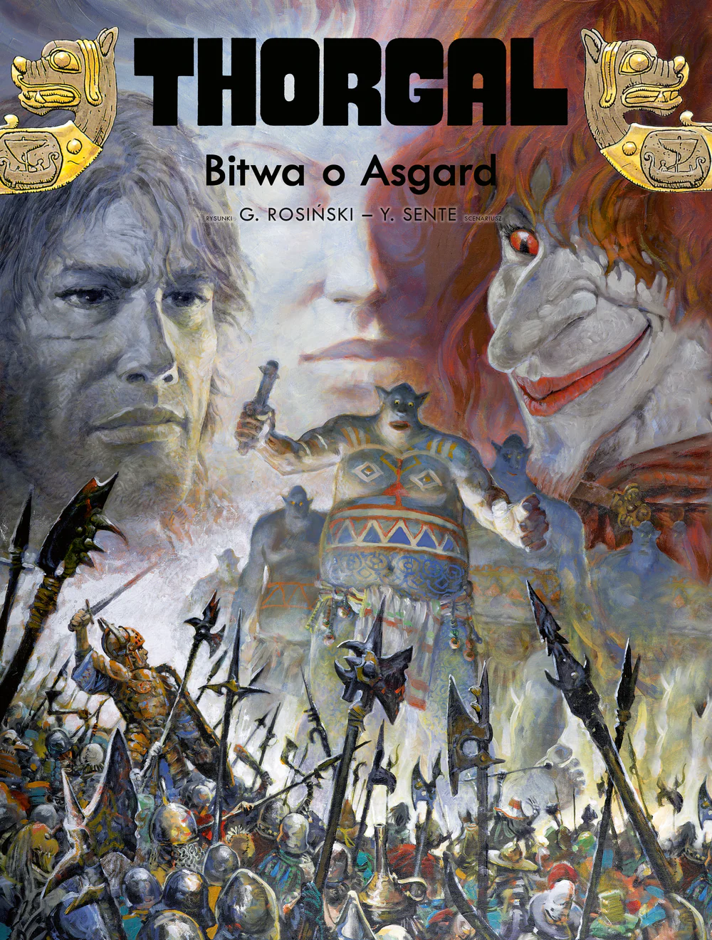 Książka - Bitwa o Asgard. Thorgal. Tom 32