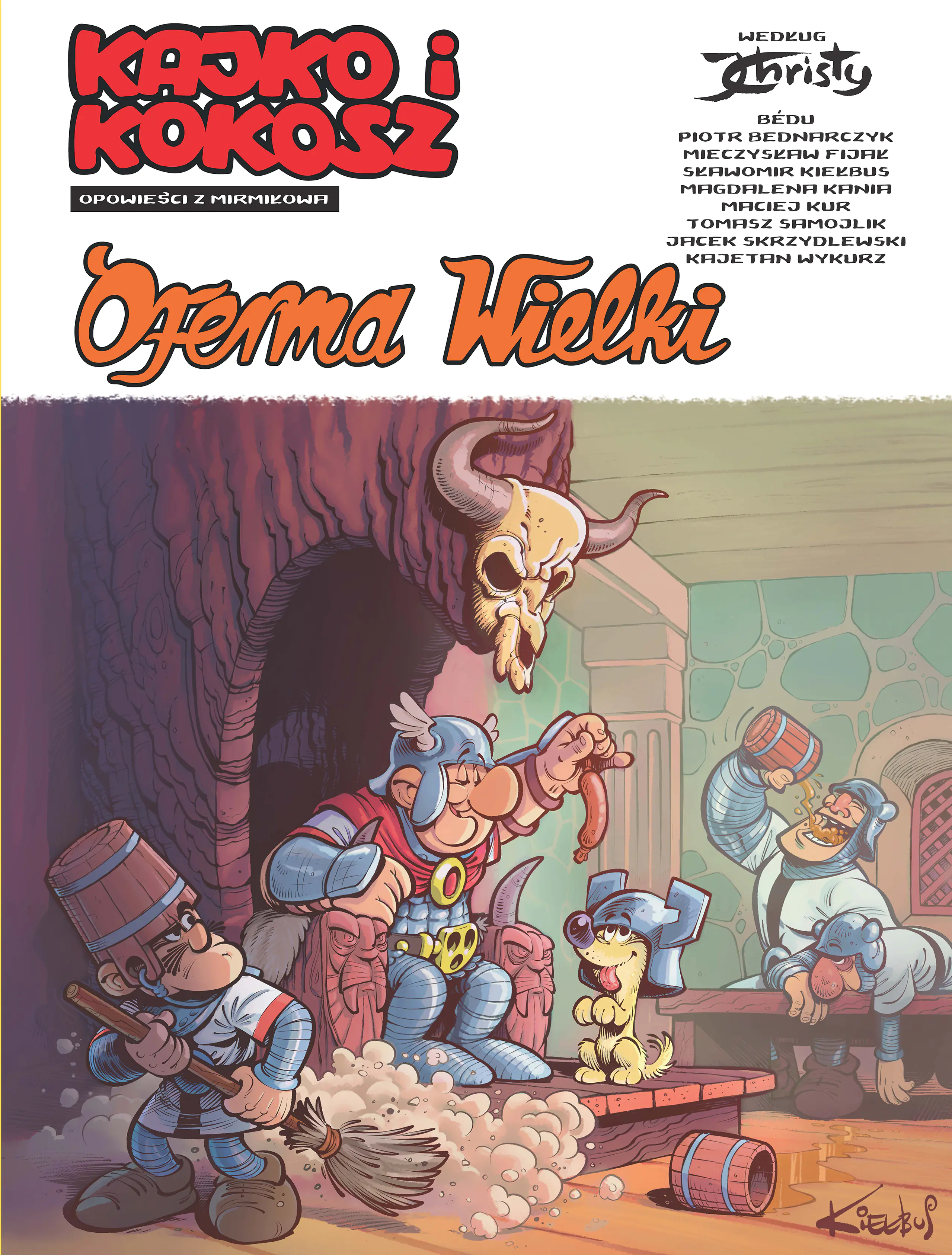 Książka - Oferma Wielki. Kajko i Kokosz. Opowieści z Mirmiłowa