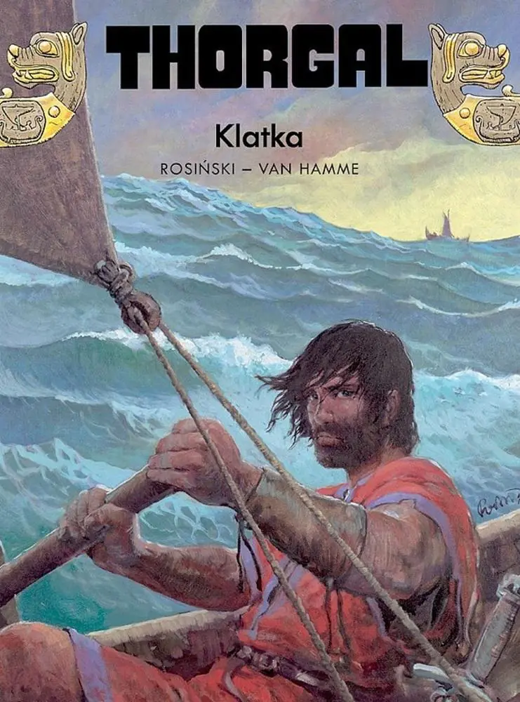 Książka - Klatka. Thorgal. Tom 23