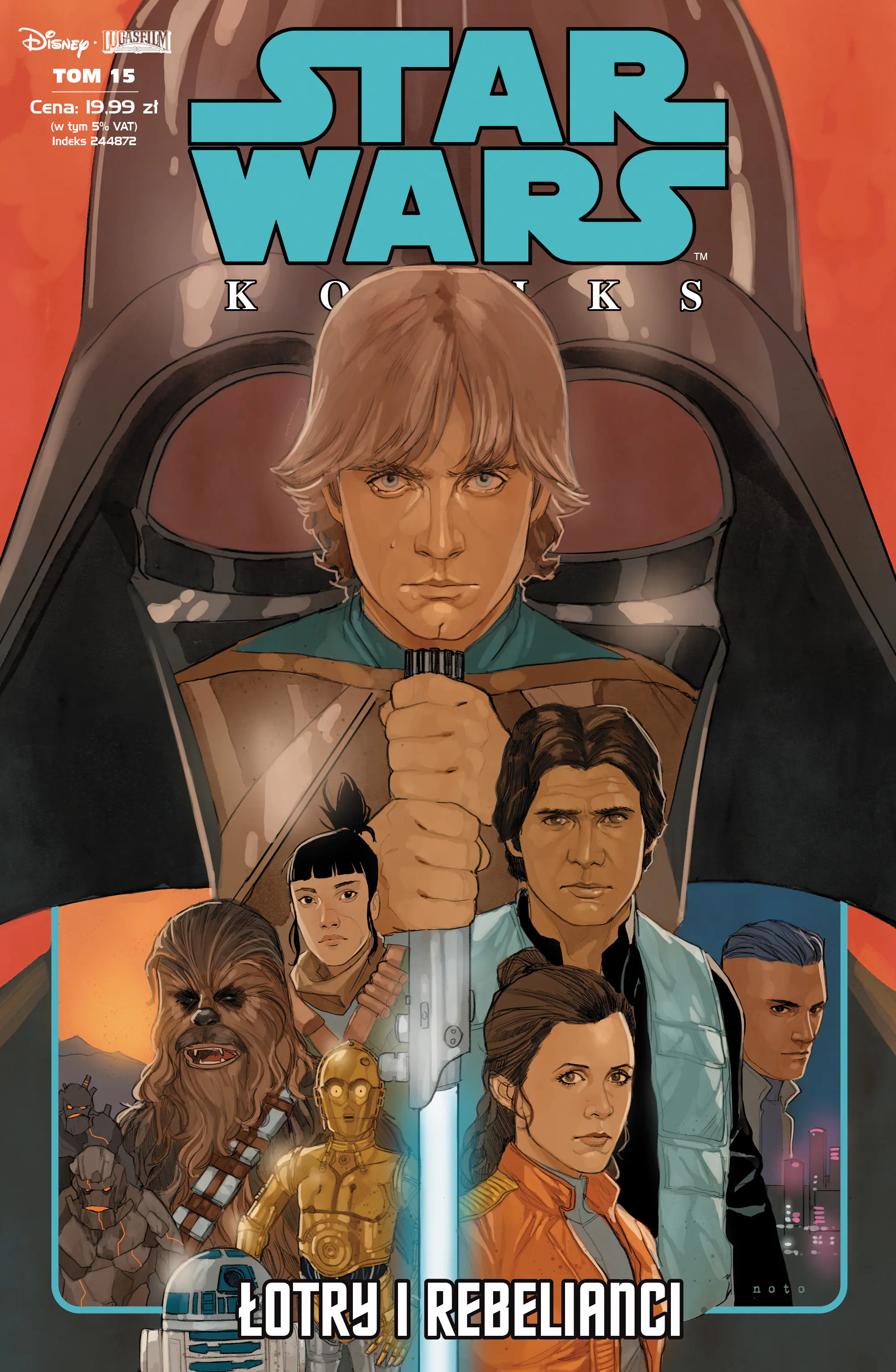Książka - Star Wars Komiks. Łotry i rebelianci. Tom 15