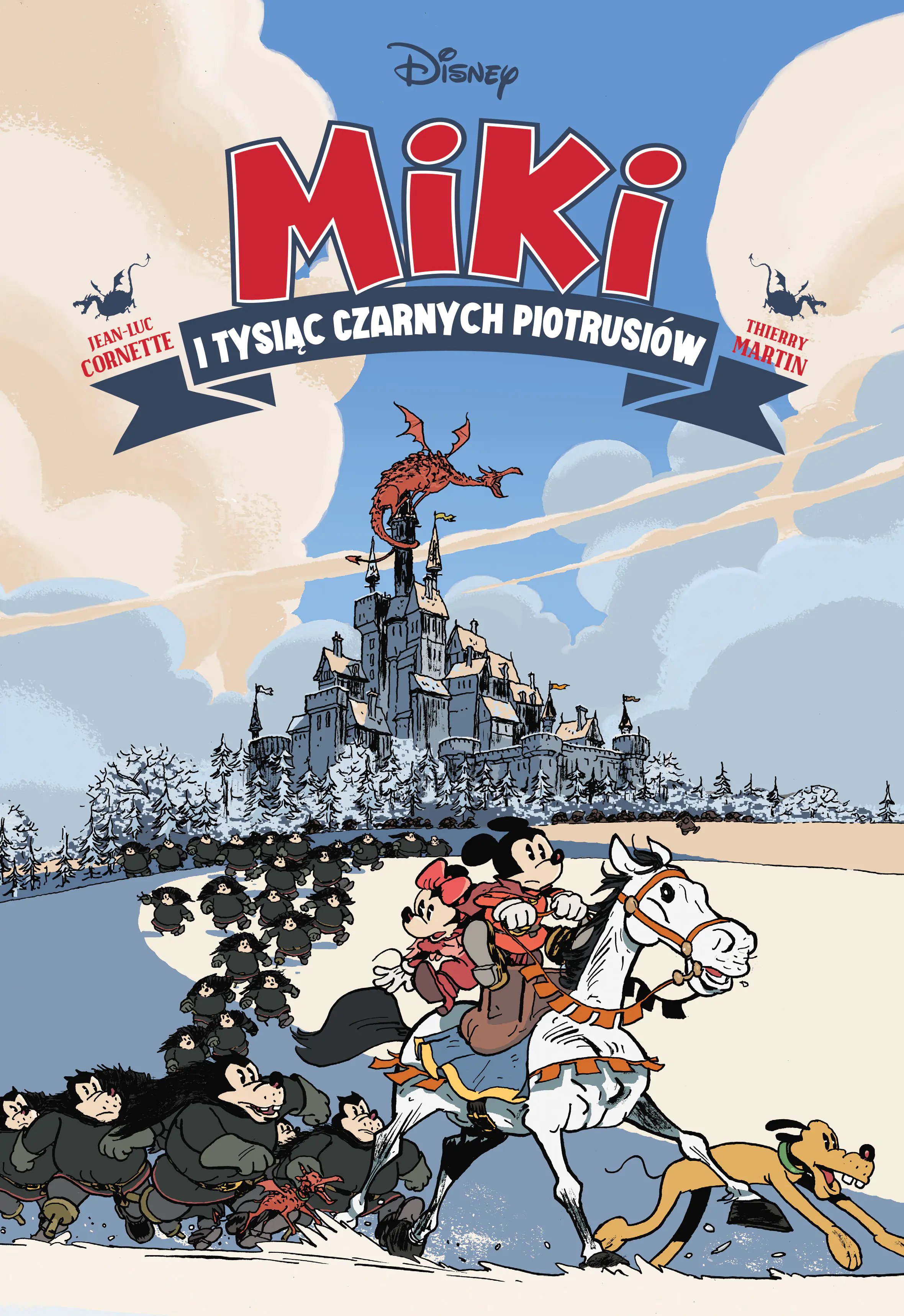 Książka - Miki i tysiąc Czarnych Piotrusiów. Myszka Miki