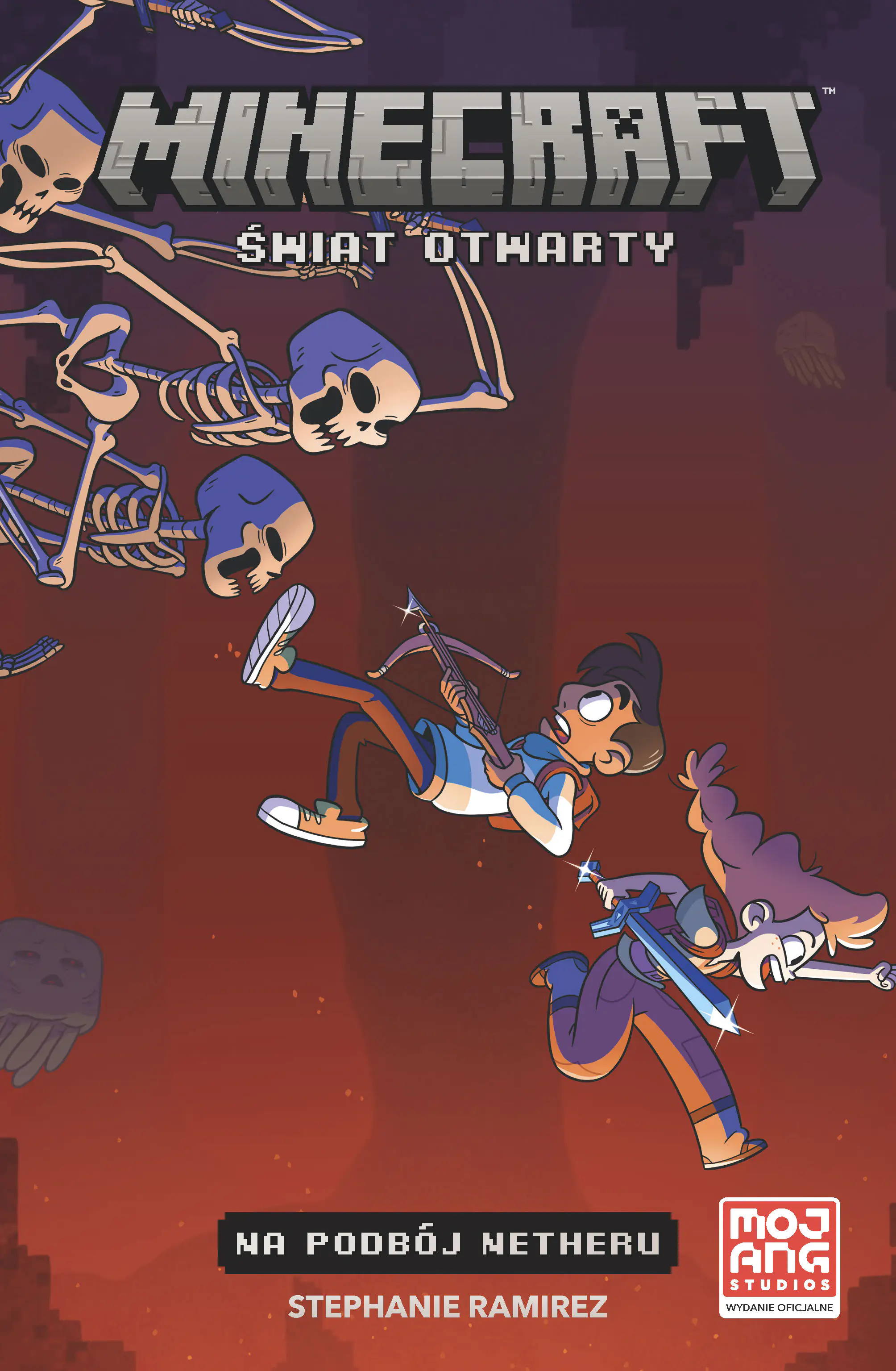 Książka - Na podbój Netheru. Świat Otwarty. Minecraft