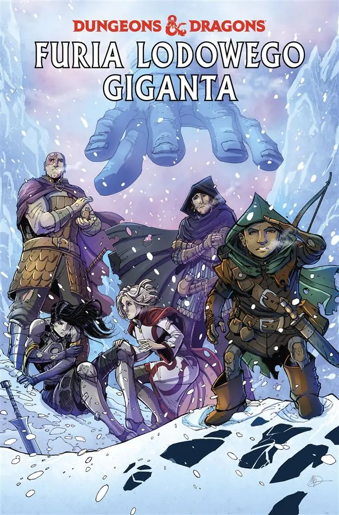 Książka - Furia lodowego giganta. Dungeons & Dragons. Tom 3