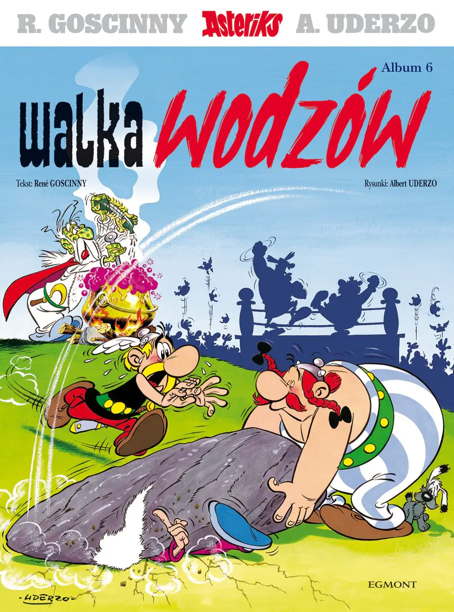 Książka - Walka wodzów. Asteriks. Tom 6