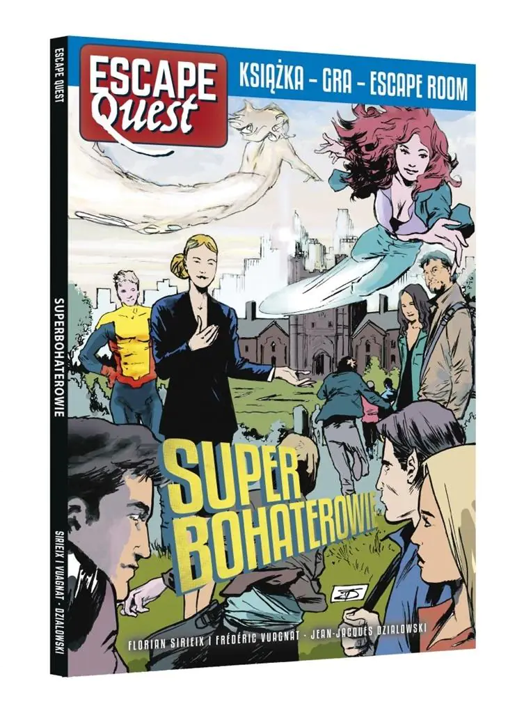 Książka - Superbohaterowie. Escape Quest