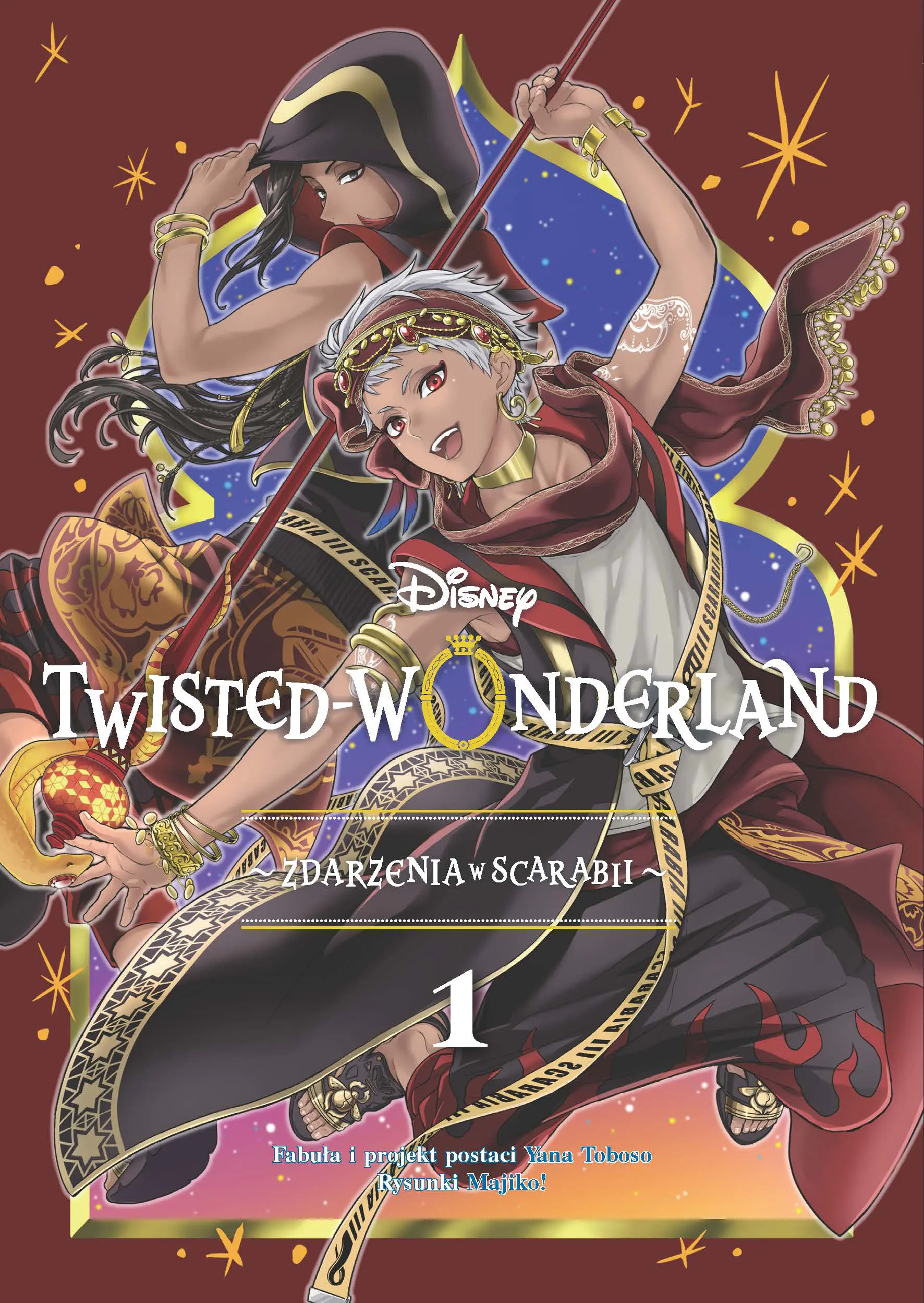 Książka - Twisted-Wonderland. Zdarzenia w Scarabii. Tom 1