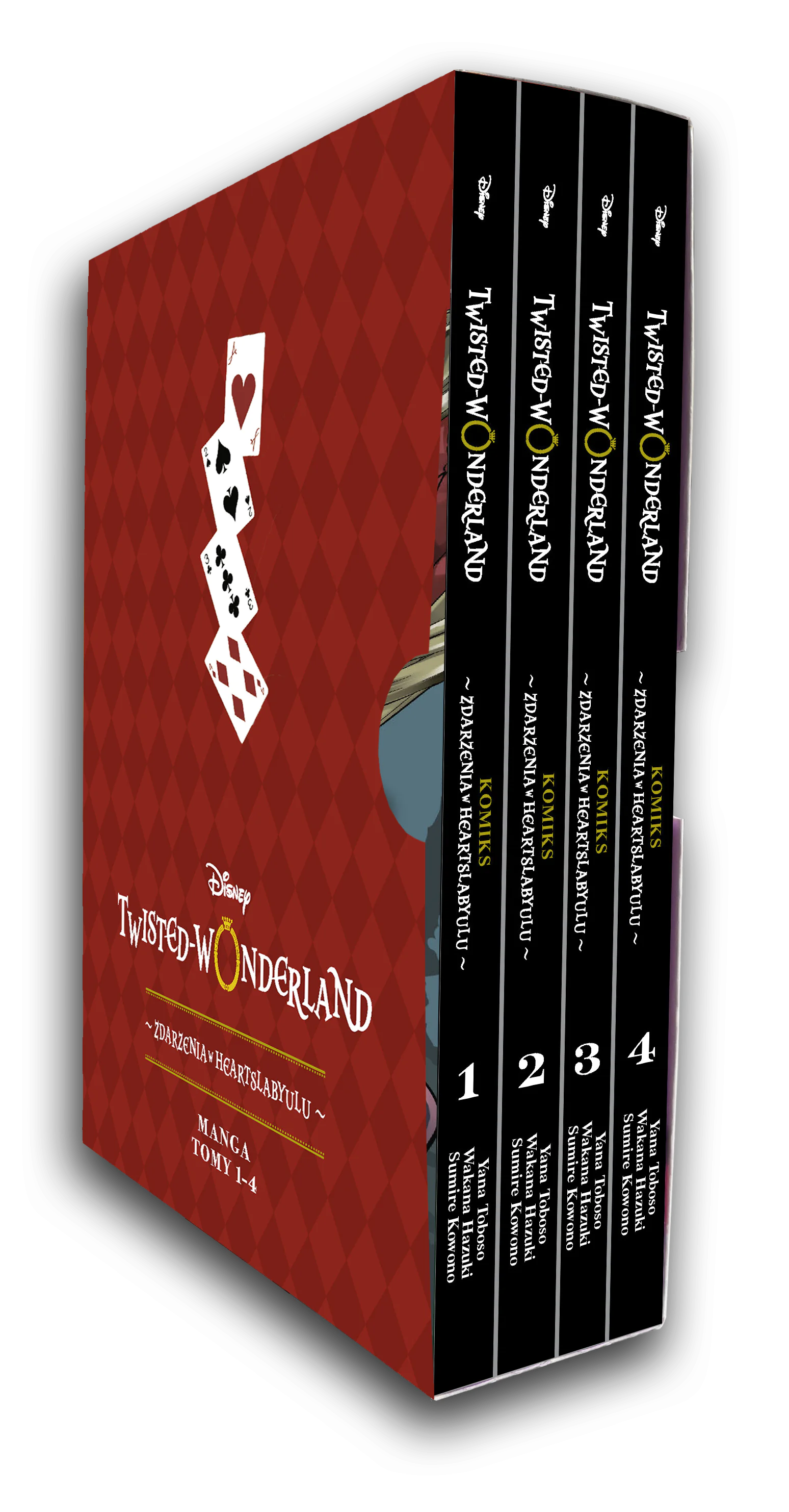 Książka - Twisted-Wonderland. Zdarzenia w Heartslabyulu (pakiet)