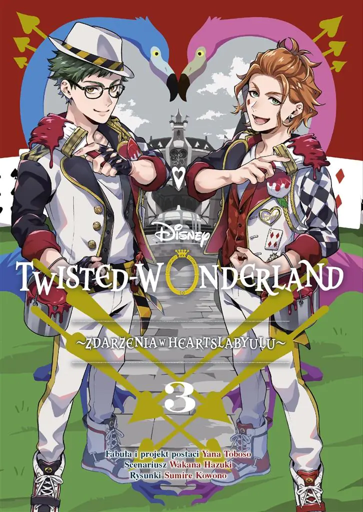 Książka - Zdarzenia w Heartslabyulu. Twisted-Wonderland. Tom 3