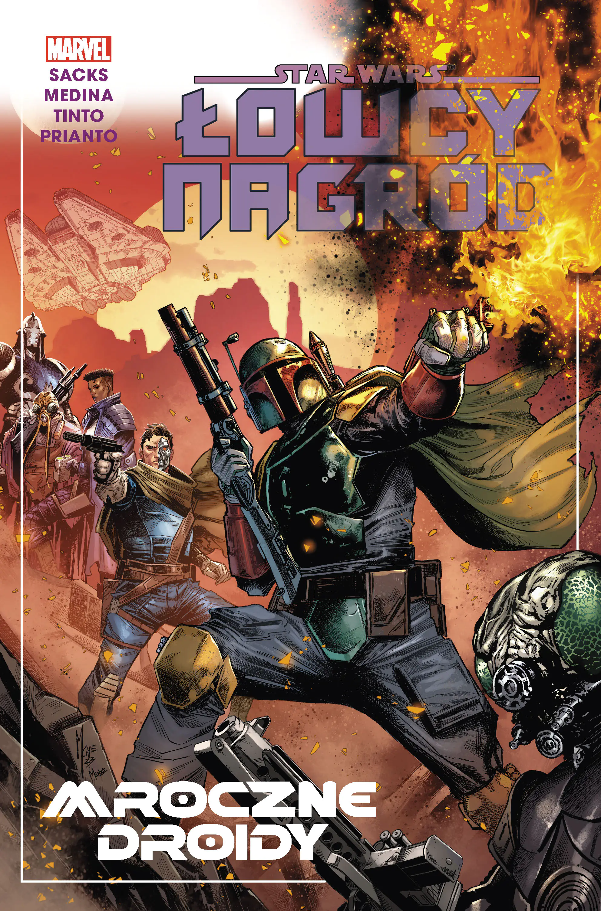 Książka - Mroczne droidy. Star Wars. Łowcy nagród. Tom 7