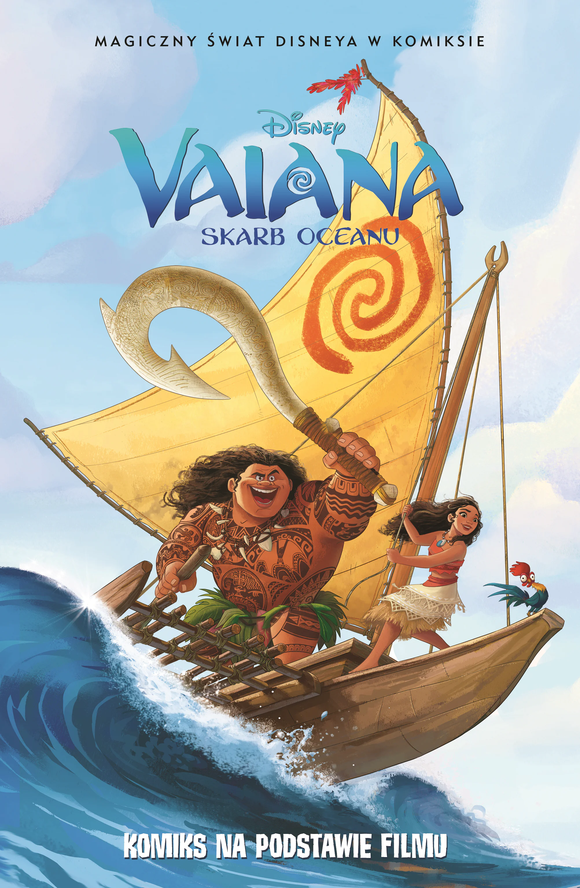 Książka - Skarb oceanu. Vaiana. Magiczny świat Disneya w komiksie