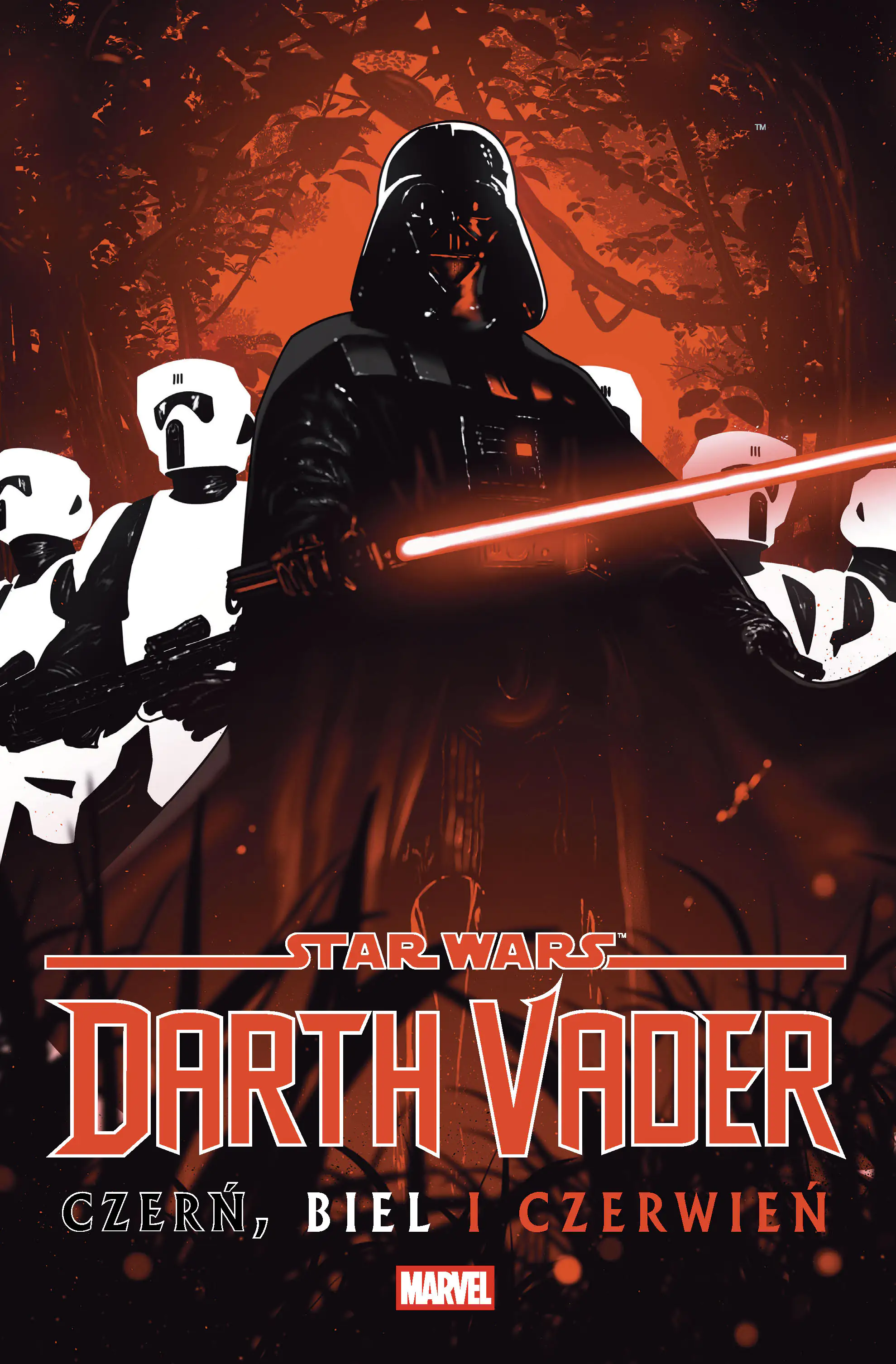 Książka - Star Wars. Darth Vader. Czerń, biel i czerwień
