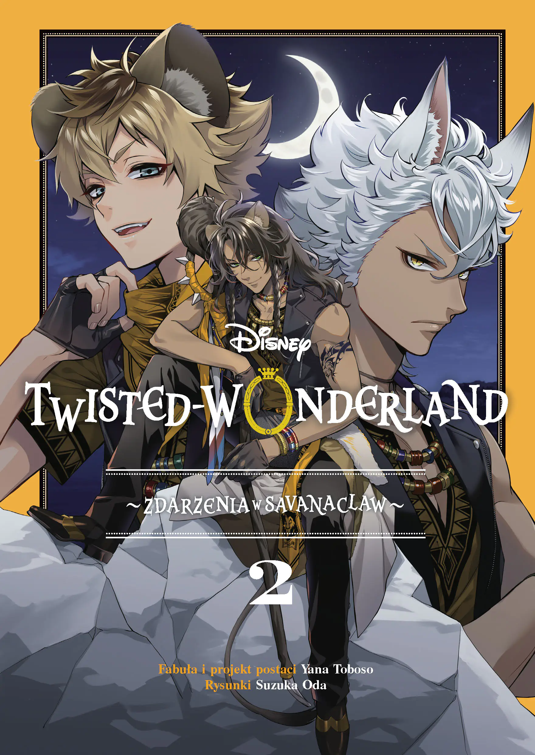 Książka - Zdarzenia w Savanaclaw. Twisted-Wonderland. Tom 2