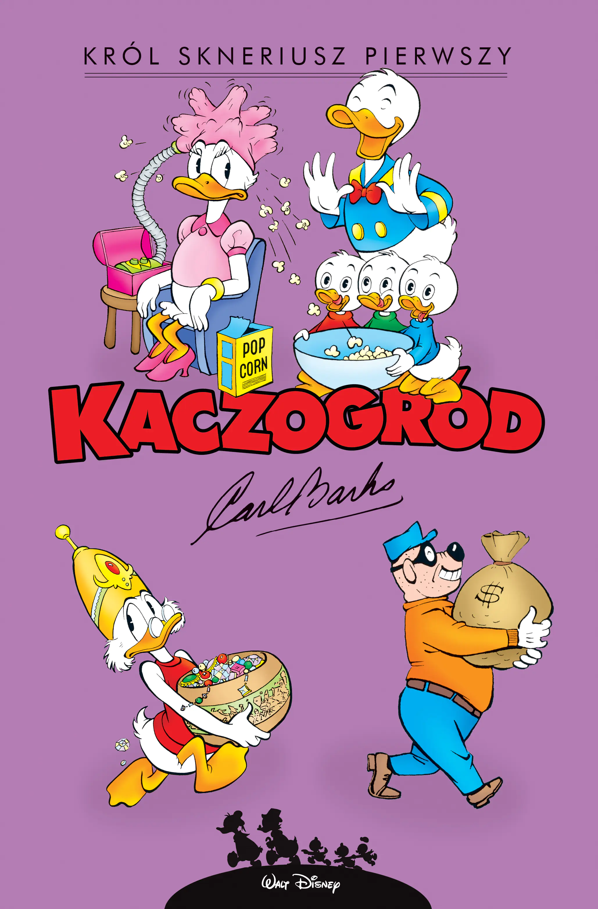 Książka - Król Skneriusz Pierwszy i inne historie z lat 1967–1972 . Kaczogród
