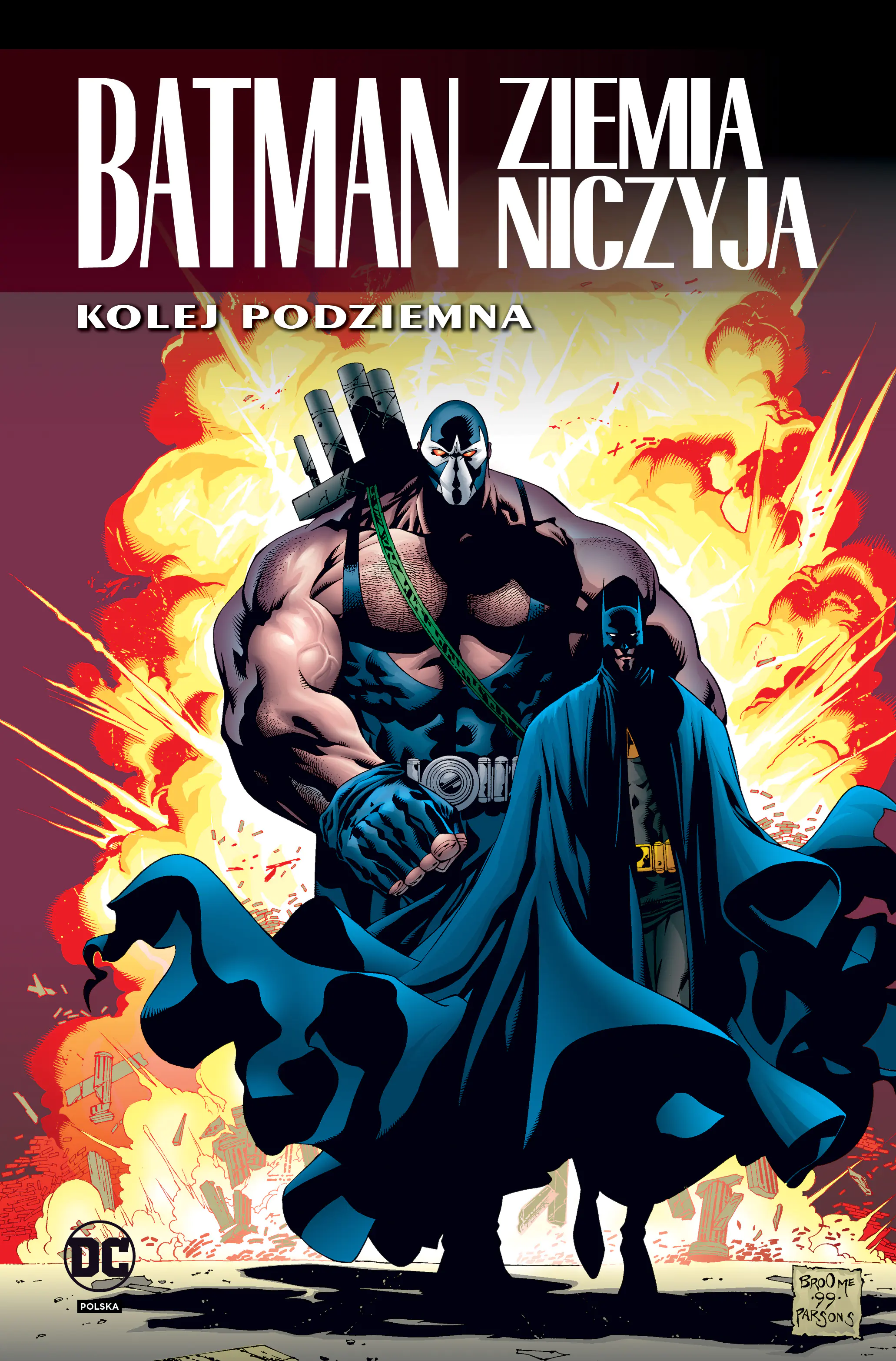Książka - Kolej podziemna. Batman Ziemia niczyja. Tom 6