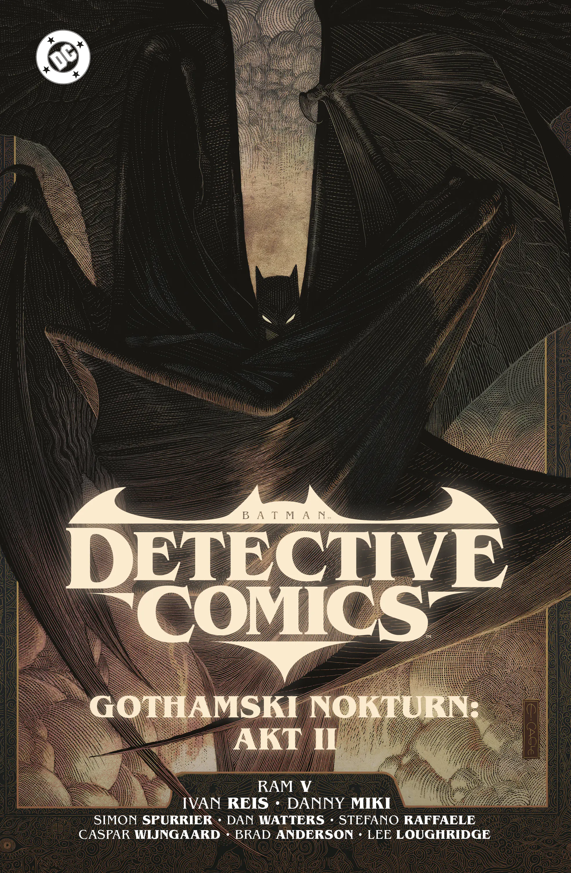 Książka - Gothamski Nokturn: Akt II. Batman Detective Comics. Tom 3