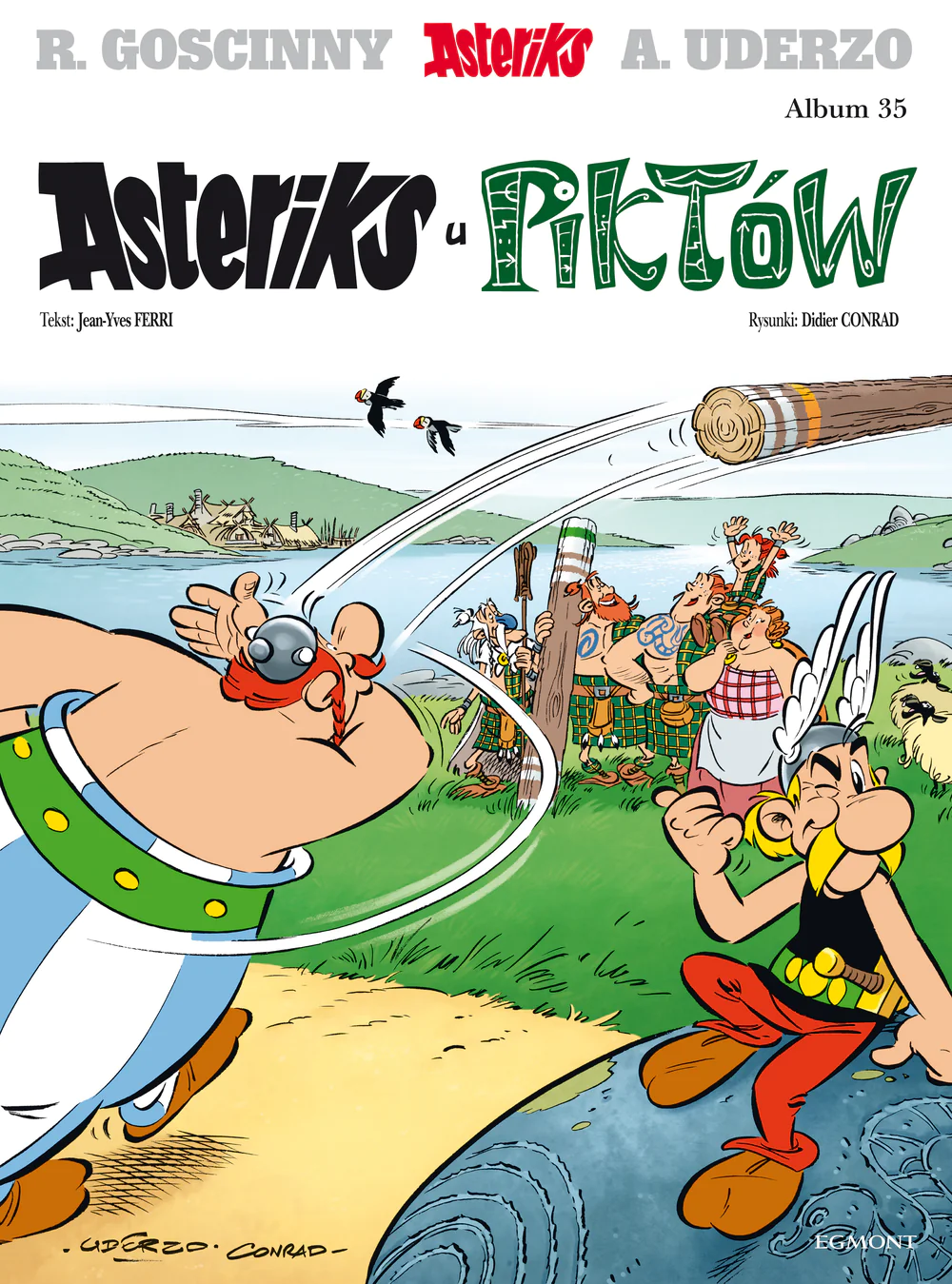 Książka - Asteriks u Piktów. Asteriks. Tom 35
