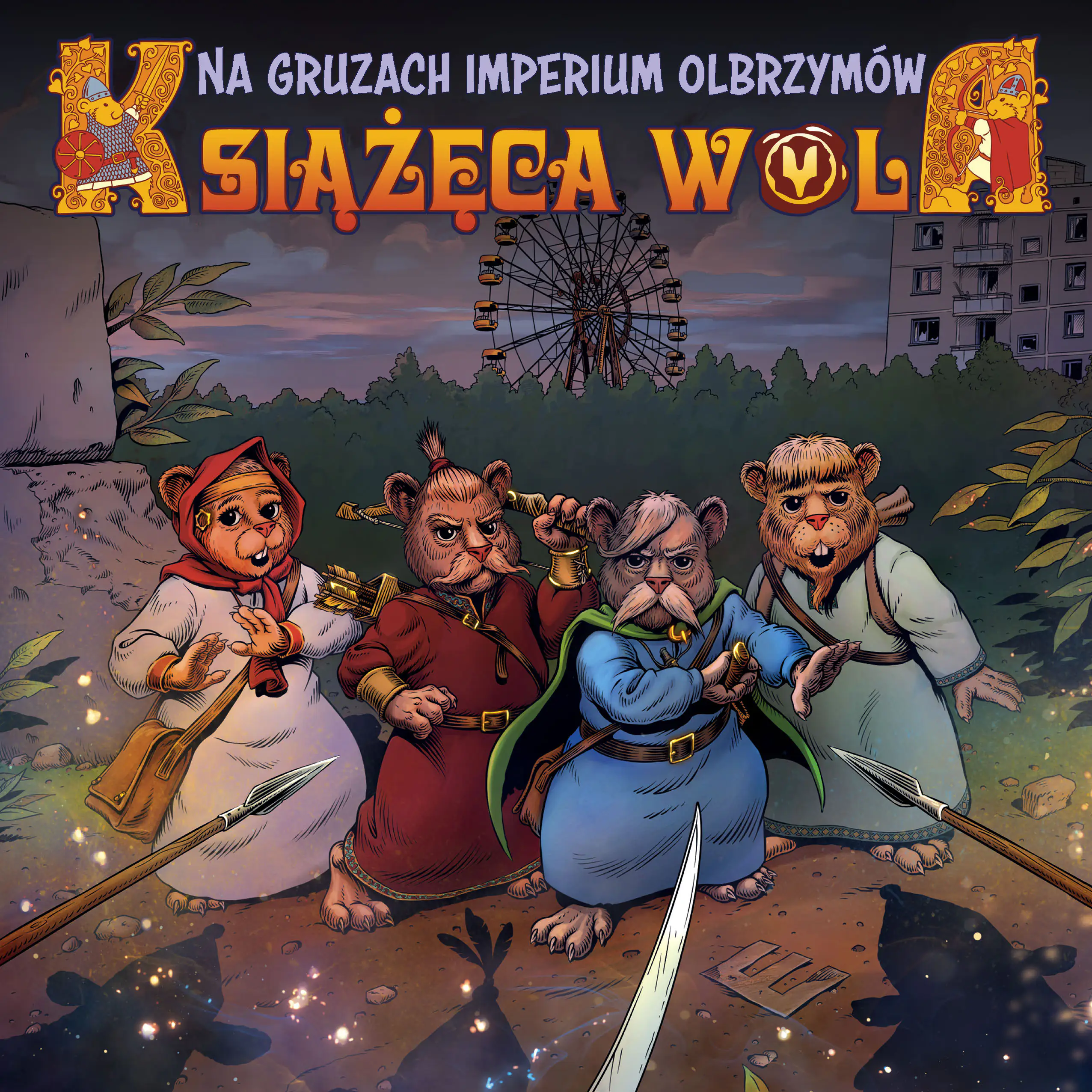 Książka - Na gruzach imperium olbrzymów. Książęca Wola. Tom 2