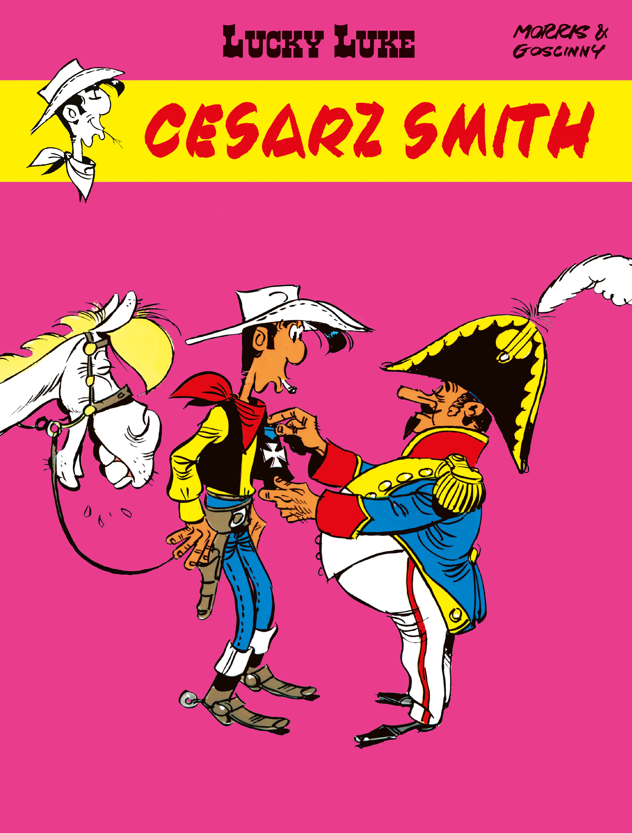 Książka - Cesarz Smith. Lucky Luke