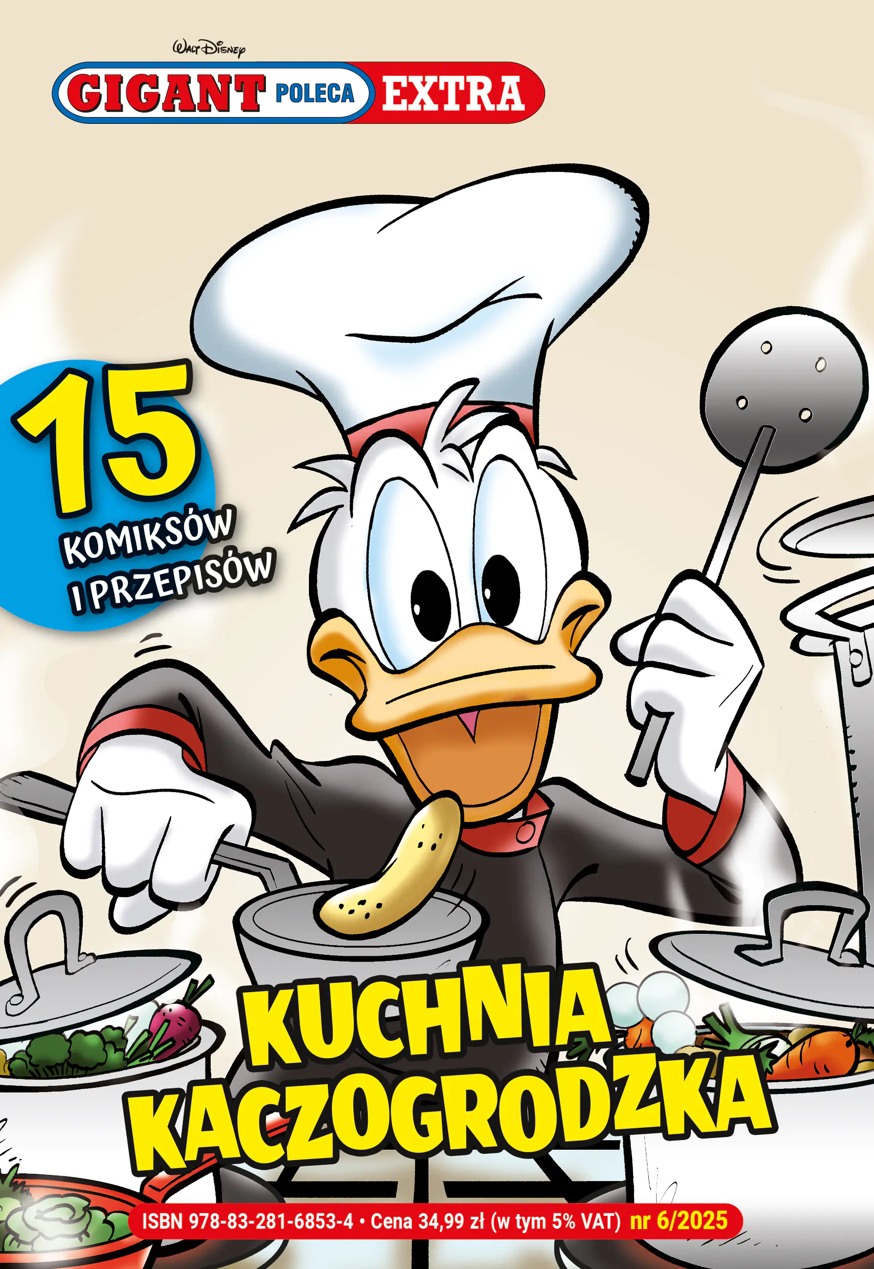 Książka - Kuchnia kaczogrodzka. Gigant Poleca Extra. Tom 6/2025