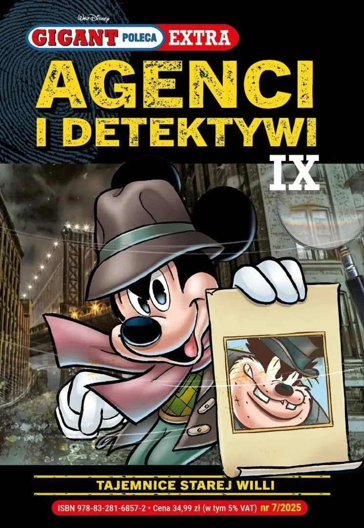 Książka - Gigant Poleca Extra. Agenci i Detektywi IX. Tajemnice starej willi. Tom 7/2025