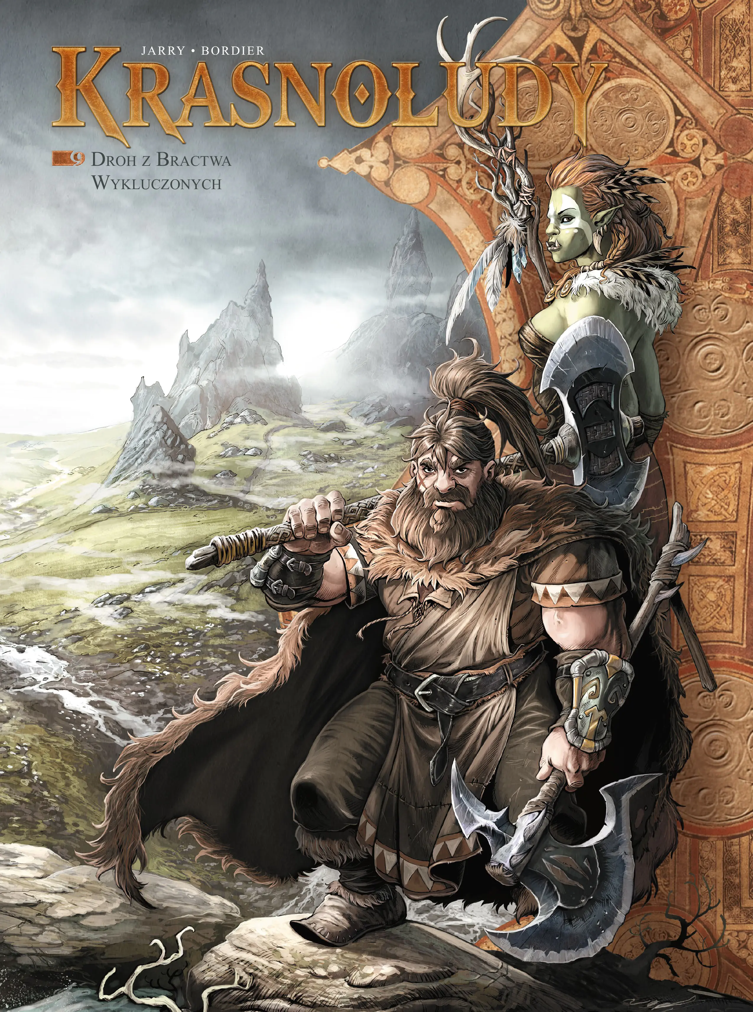 Książka - Droh z Bractwa Wykluczonych. Świat Akwilonu. Krasnoludy. Tom 9