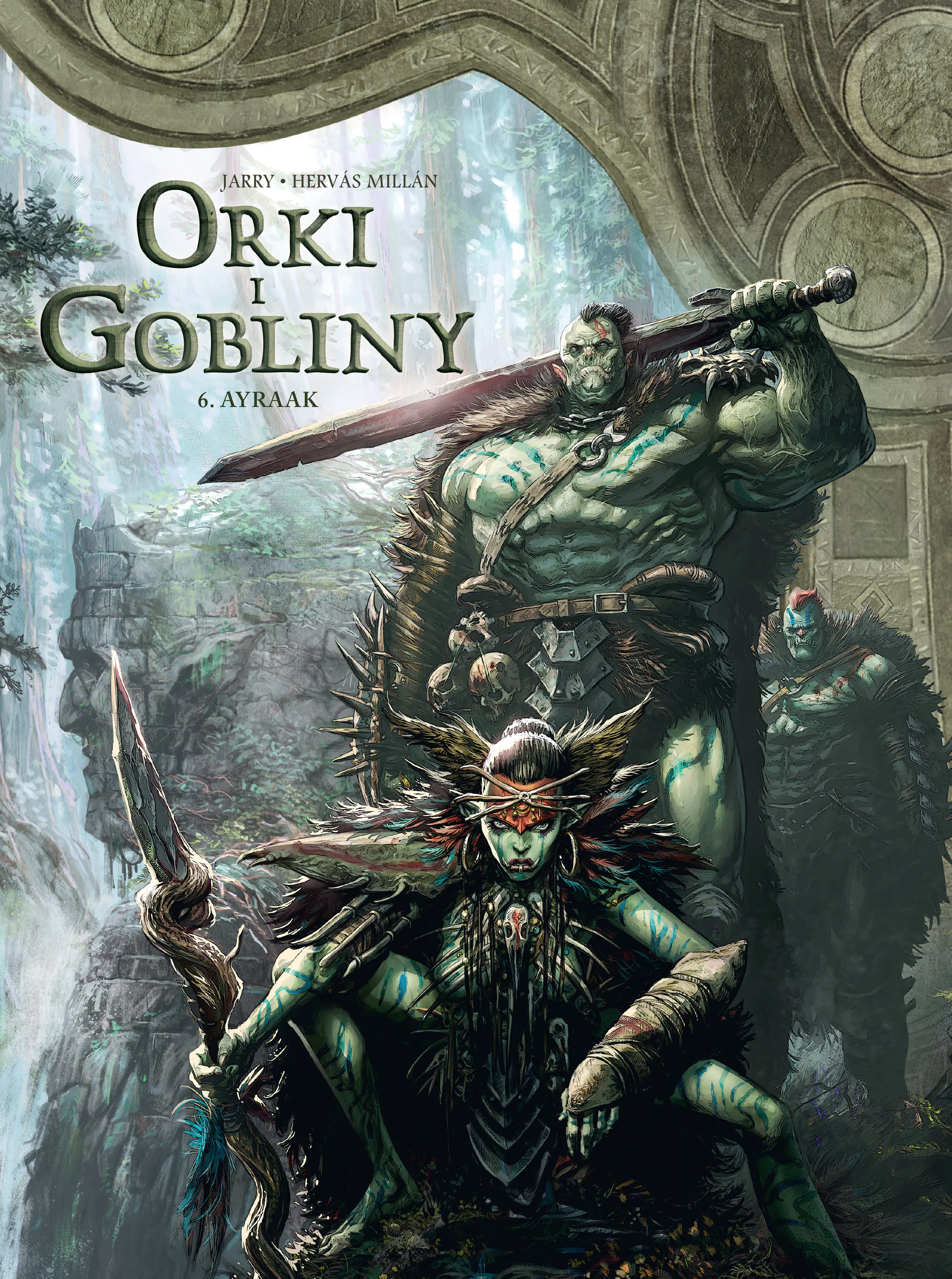 Książka - Świat Akwilonu. Orki i gobliny. Tom 6. Ayraak