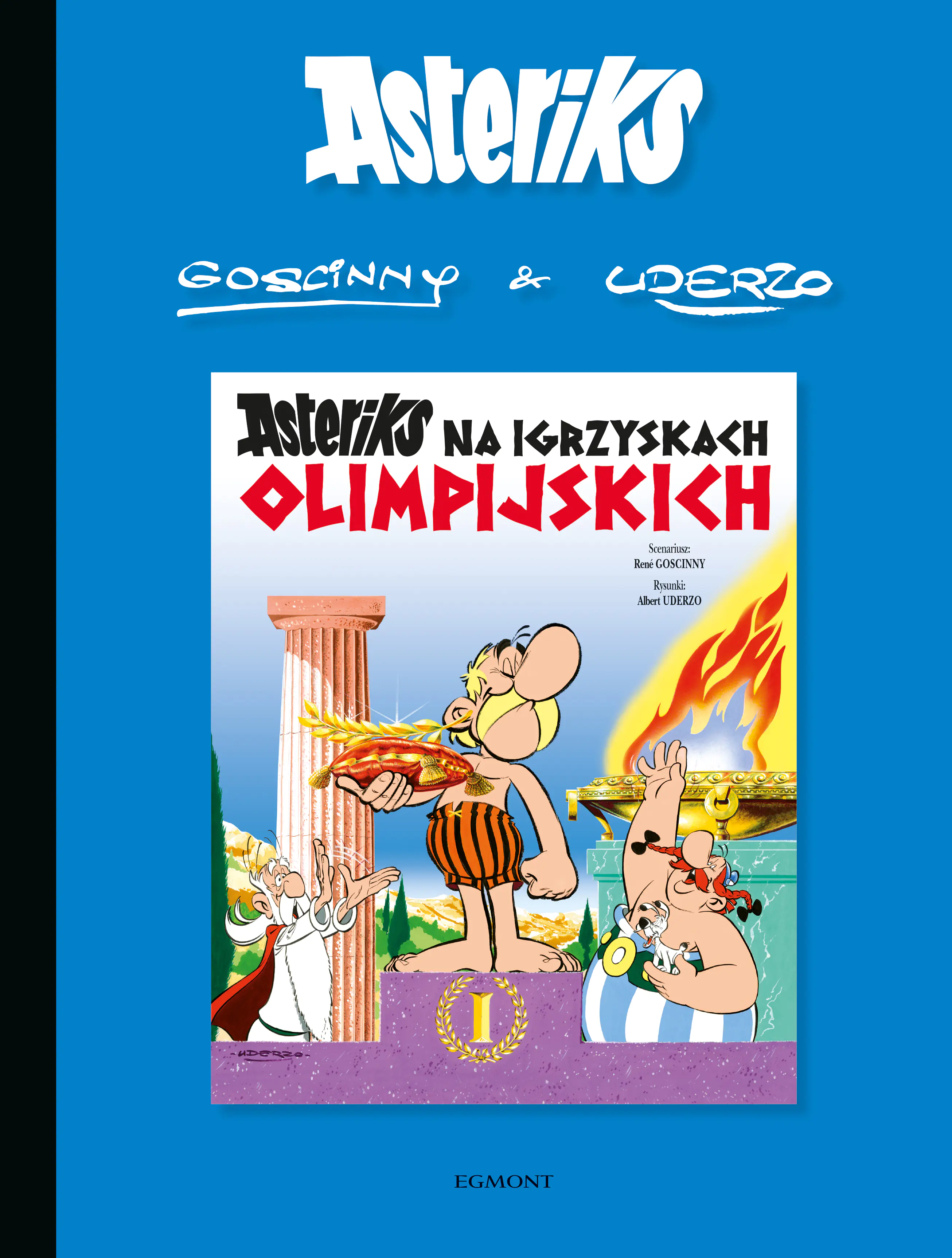 Książka - Asteriks na igrzyskach olimpijskich. Asteriks. Tom 12