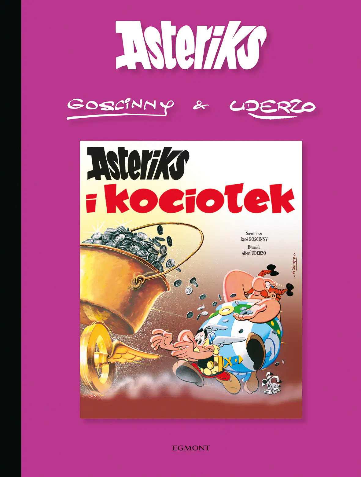 Książka - Asteriks i kociołek. Asteriks. Tom 13